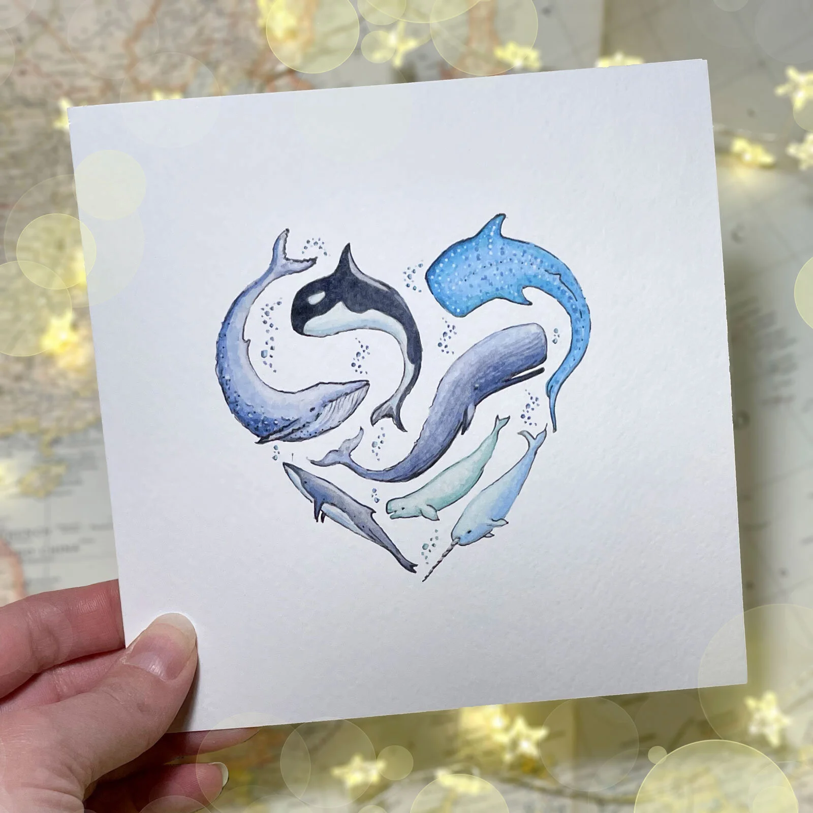 I Whaley Love You Unique Valentines day Card