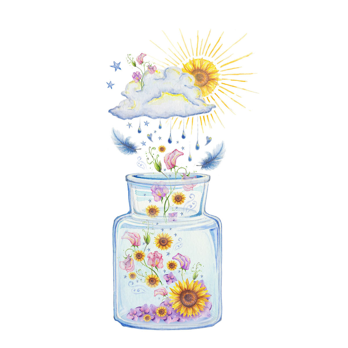 Memorial artwork UK miscarriage baby loss