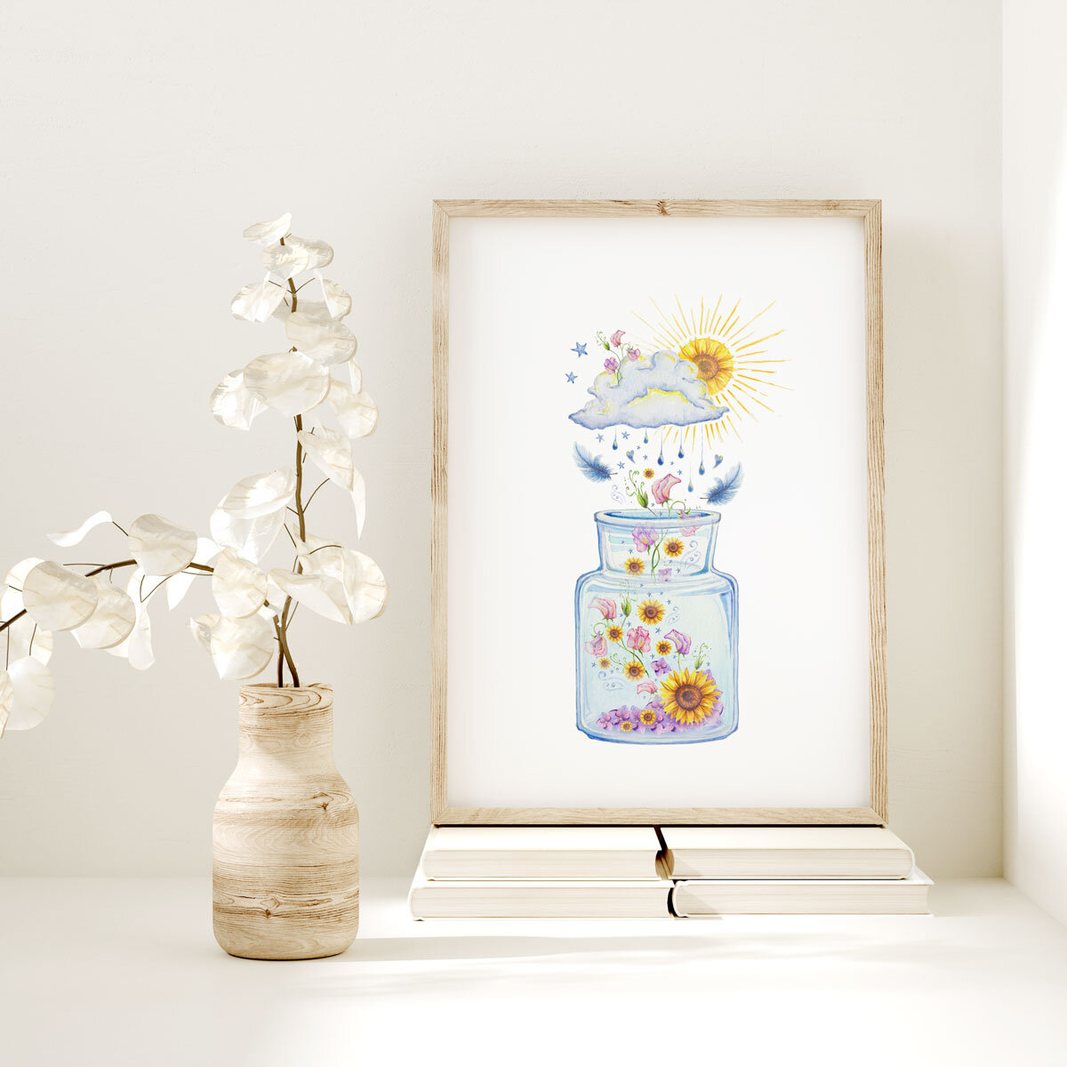 Memorial illustration watercolour