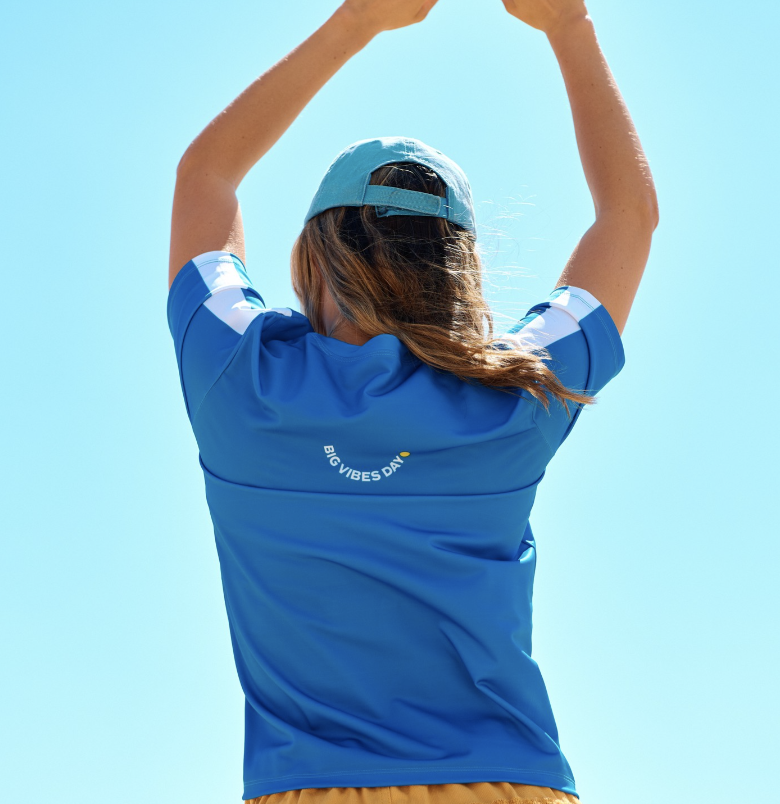 Blue Rash vest with updated branding, created by Modella Creative for Big Vibes Day