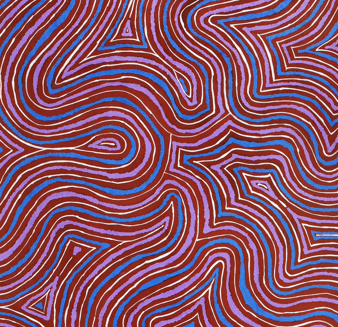 Painted artwork transformed into a digital file for swimwear production by Modella Creative for Gali Swimwear