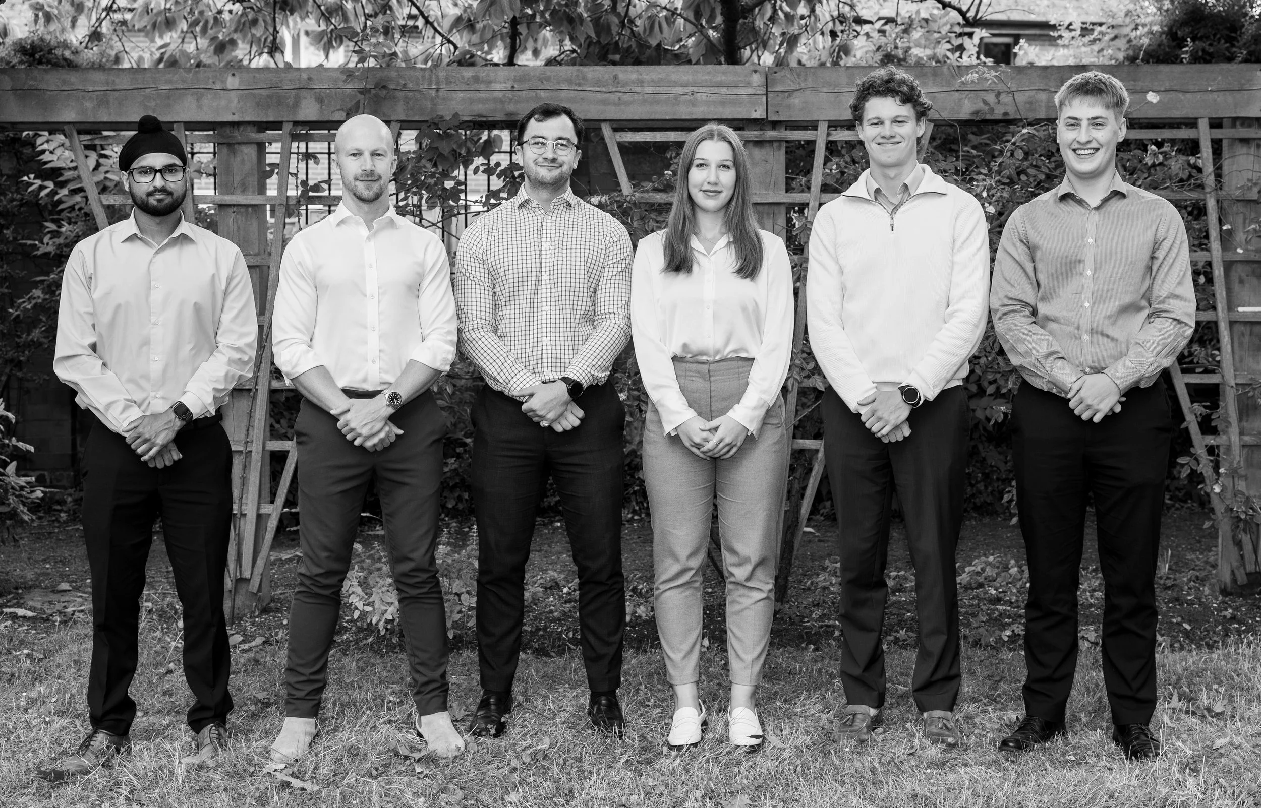 Photograph of young financial planners