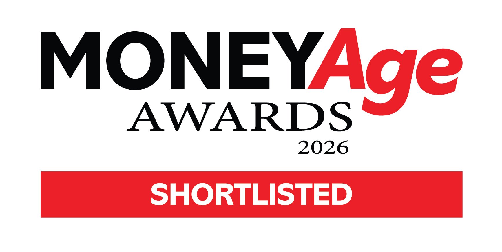 Moneyage Awards 2026 shortlisted logo