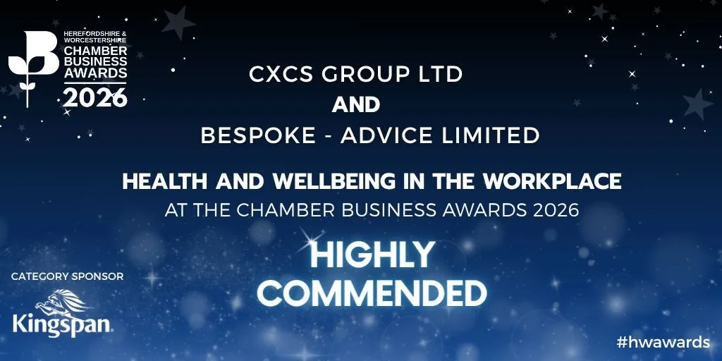 Worcester Chambers Business Awards Highly Commended Badge