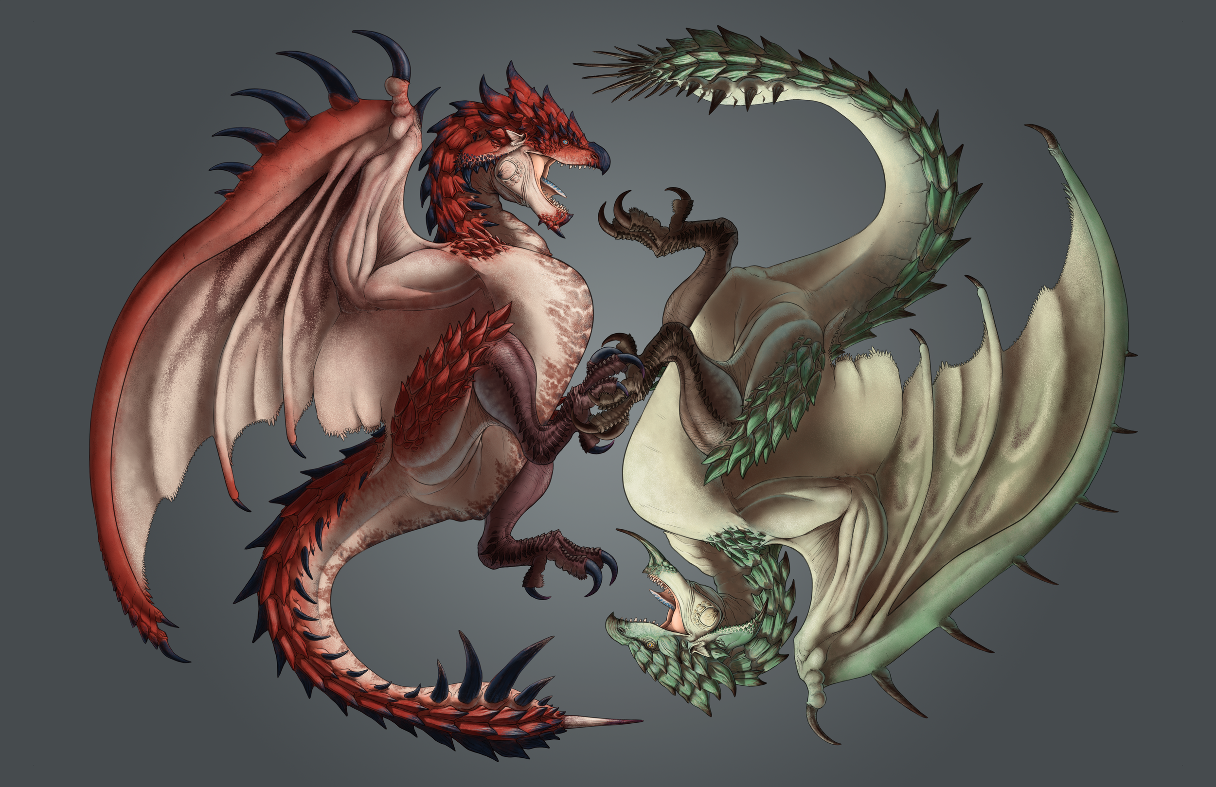 Wyvern Royalty: Rathalos & Rathian (2020)