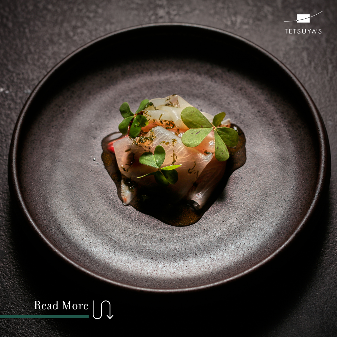 Hiramasa Kingfish &amp; Sesame Leaf