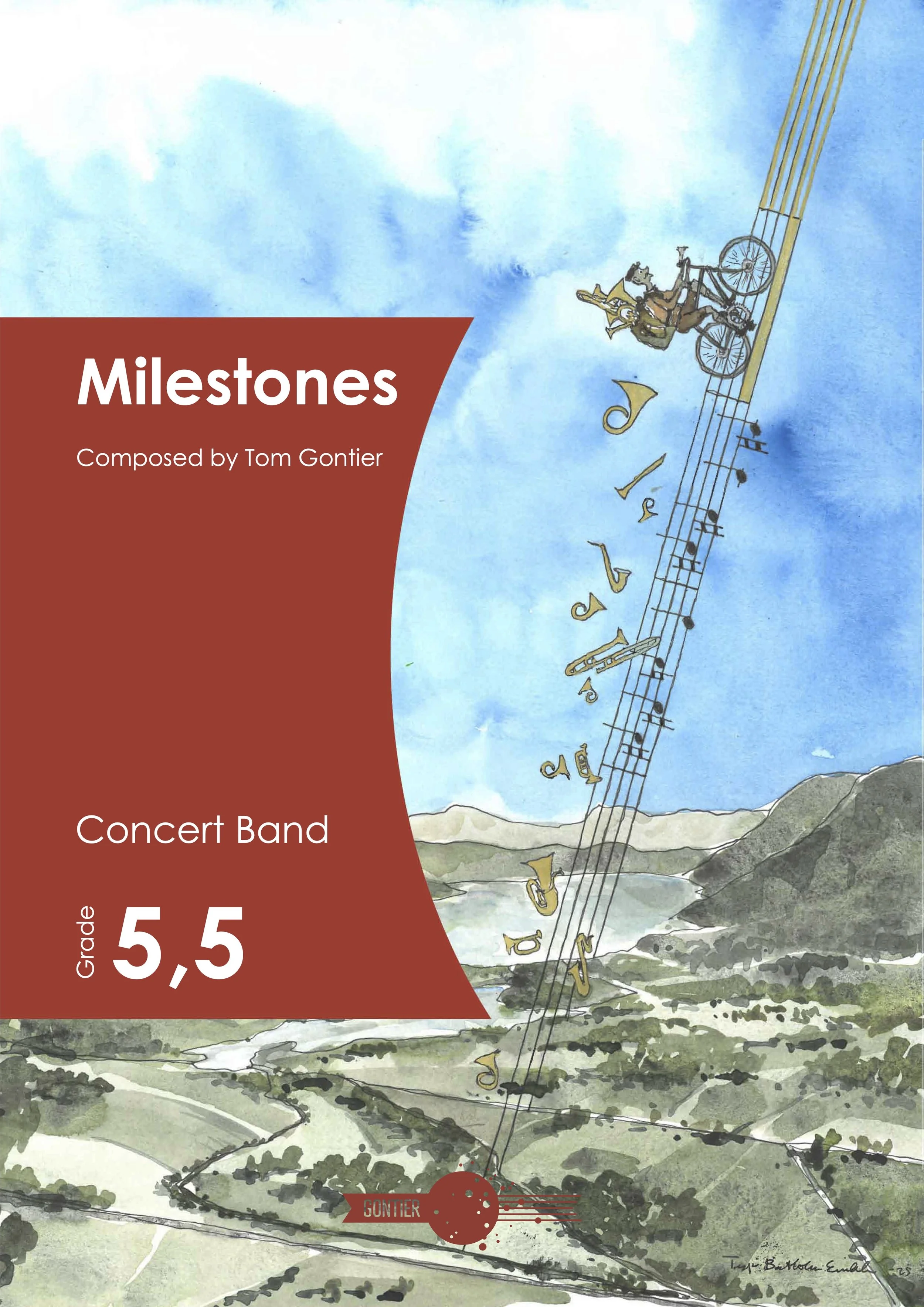 "Milestones" - Concert Band (Full score only)