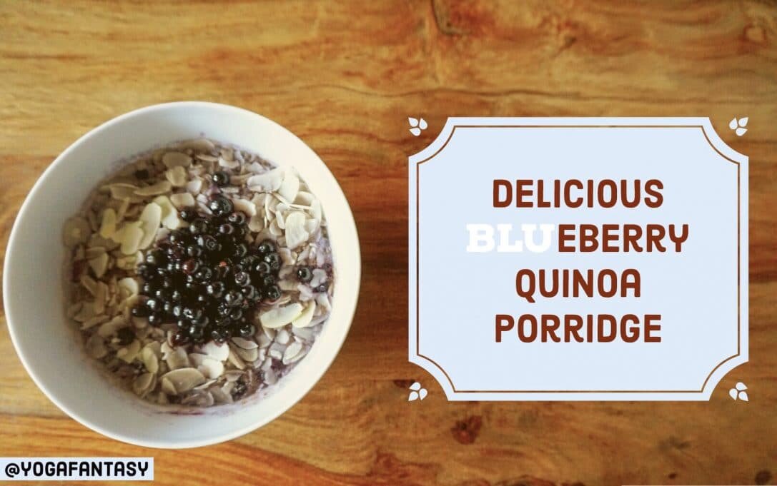 Blaubeer-Quinoa Haferbrei