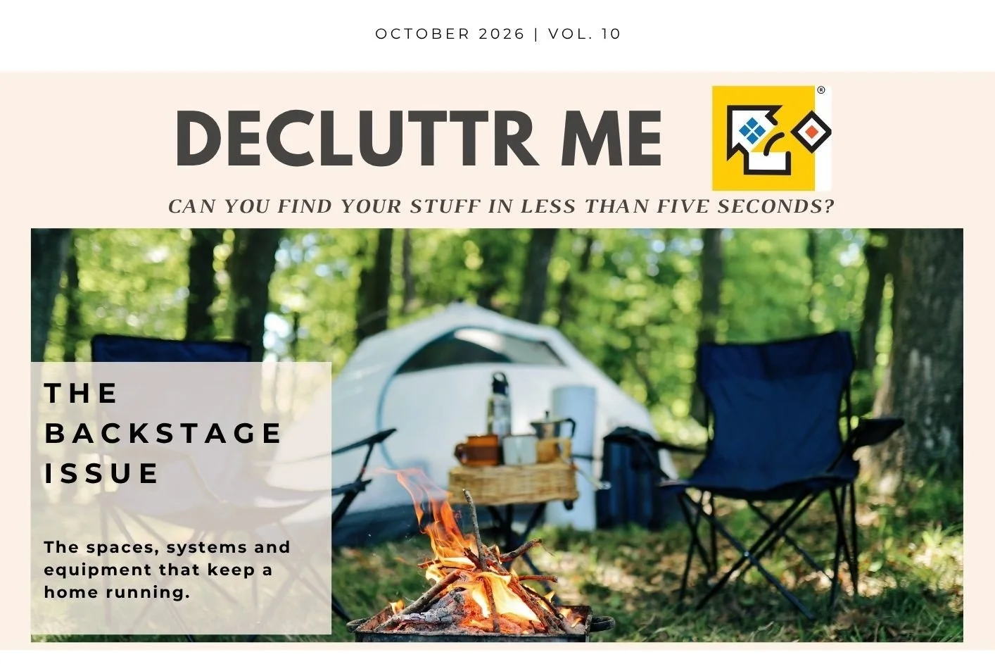 October 2026 Newsletter: The Backstage Issue