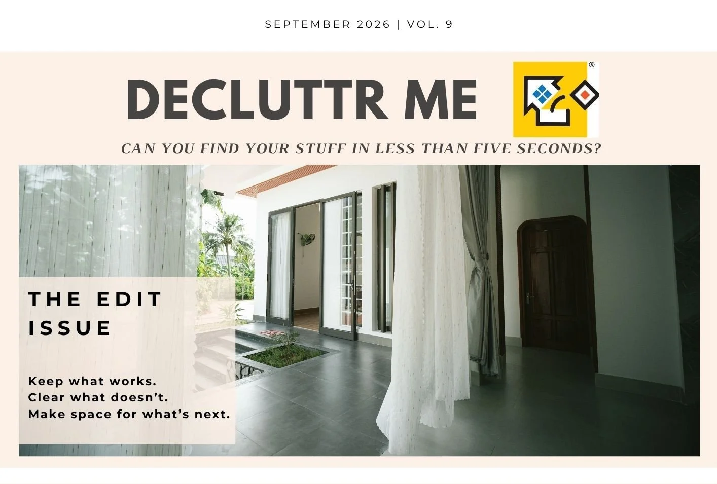 September 2026 Newsletter: The Edit Issue