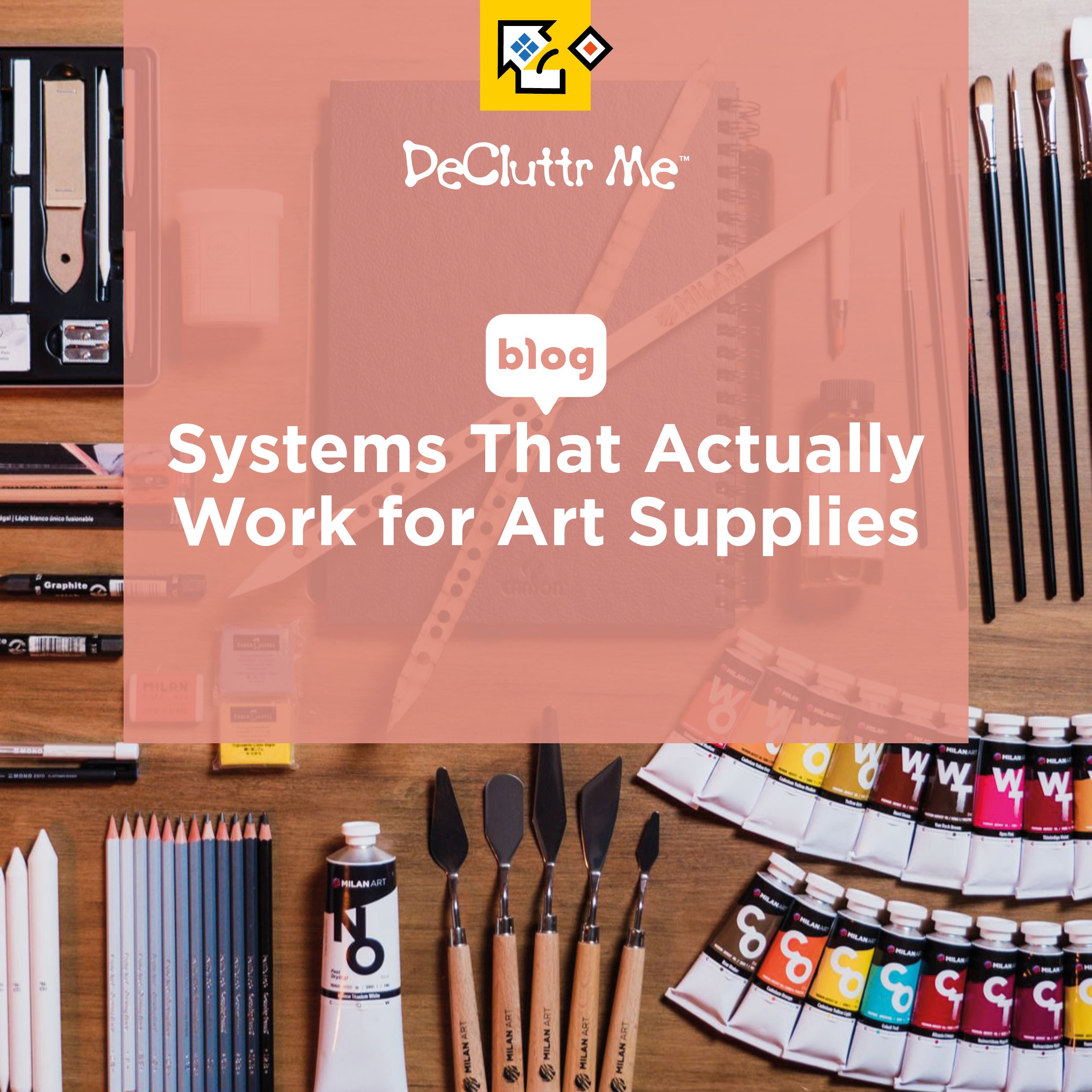 Systems That Actually Work for Art Supplies