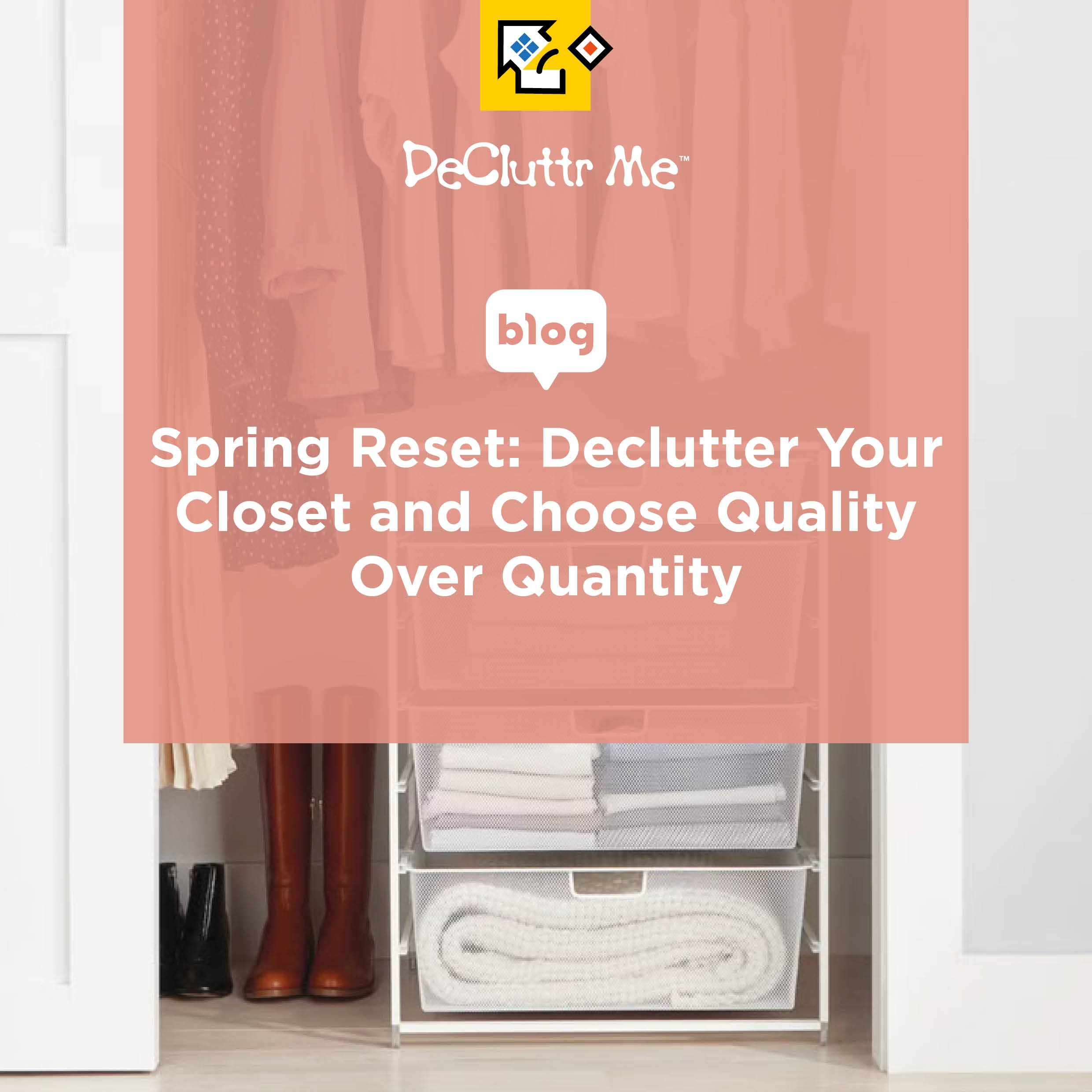 Give your wardrobe a fresh start this spring. Learn how decluttering your closet and focusing on quality pieces can create a more organised, functional wardrobe.