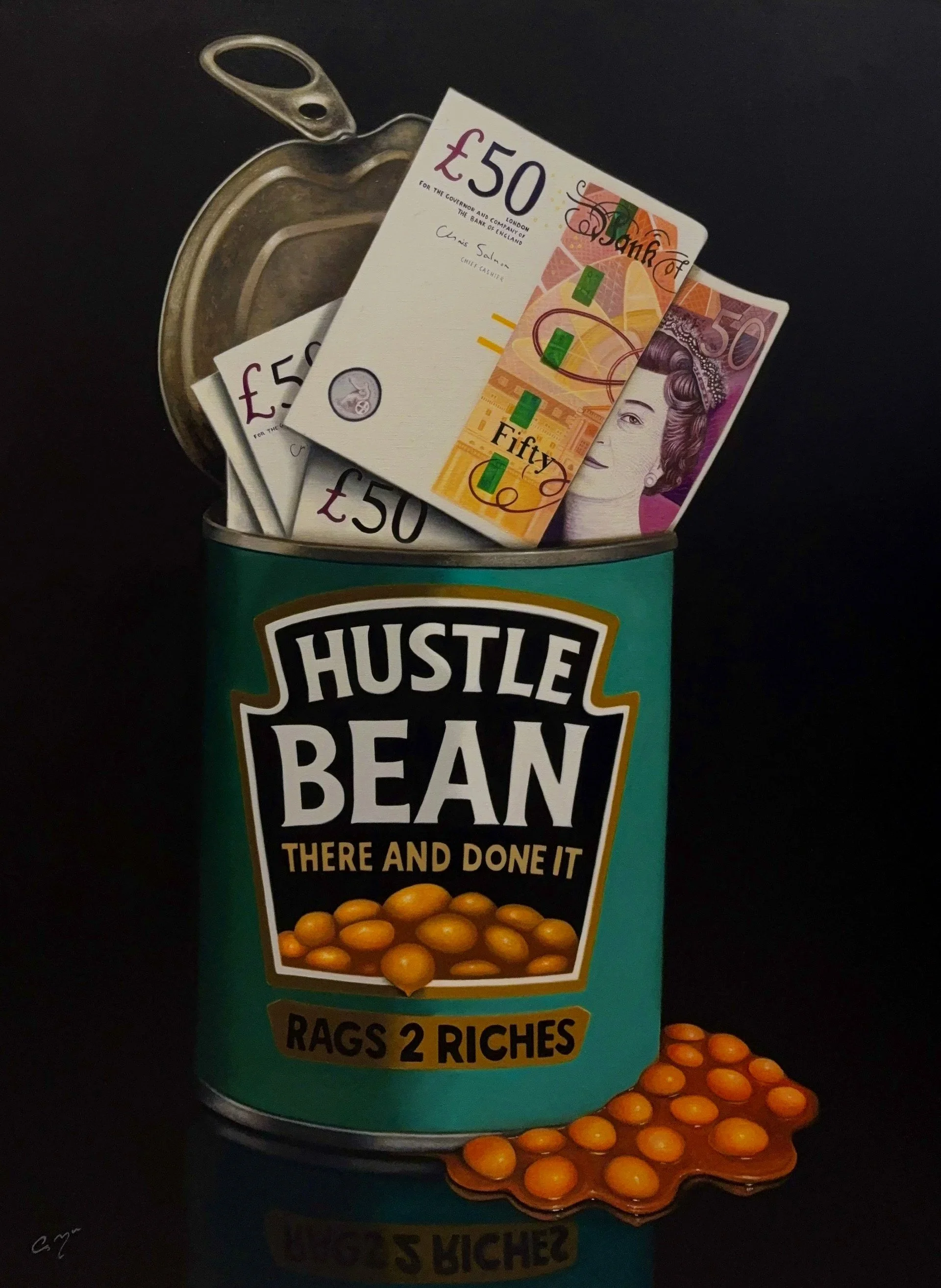 Hustle+Bean+there+done+it++-+Oil+Painting.jpg