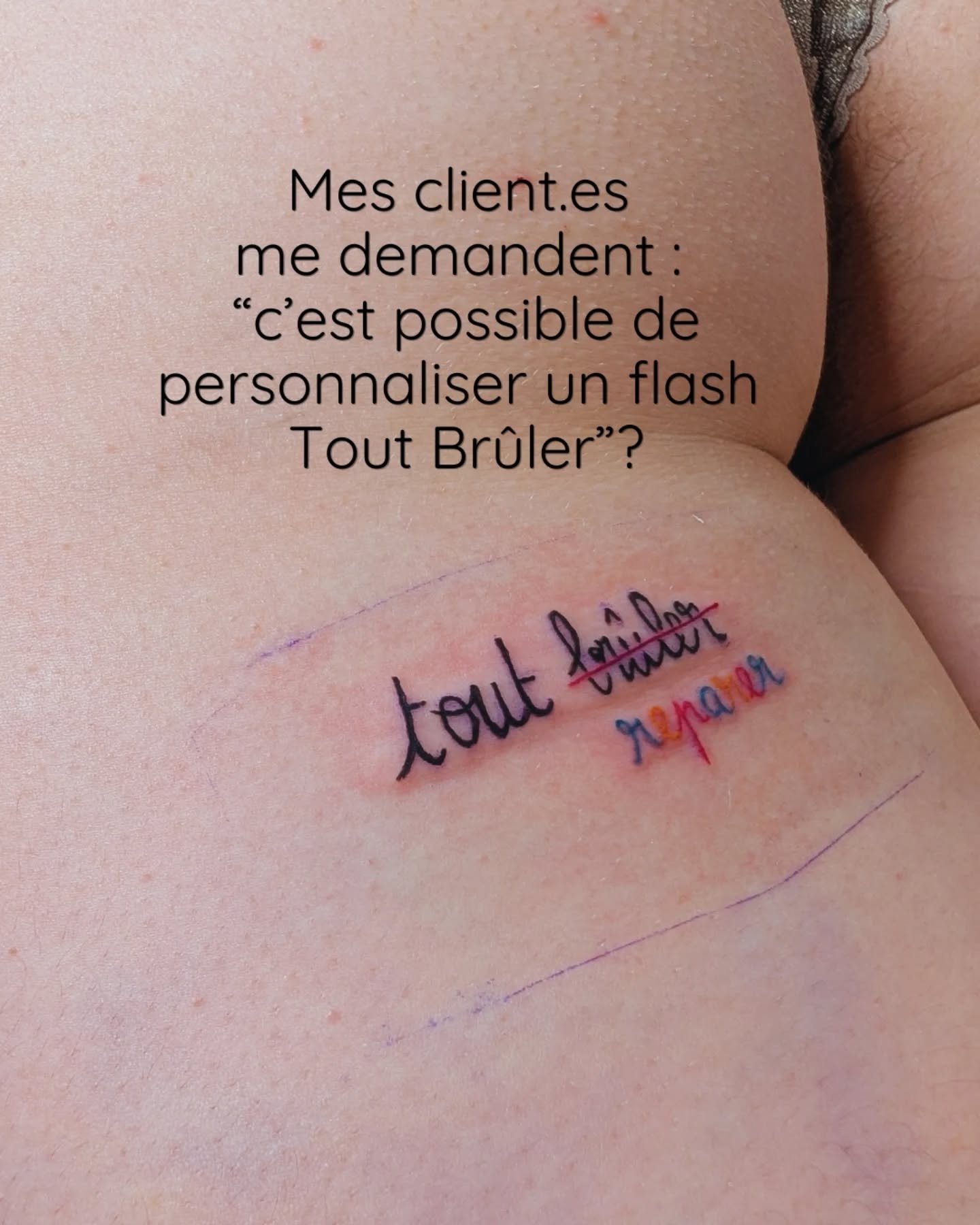 Parce qu'on a toustes une raison unique de vouloir tout br&ucirc;ler, on m&eacute;rite d'avoir notre Tout br&ucirc;ler personnalis&eacute; ❤️&zwj;🔥

Demande le tien en MP 🌻

#burnpatriarchy #tatouagefeu #tatouagegrenoble