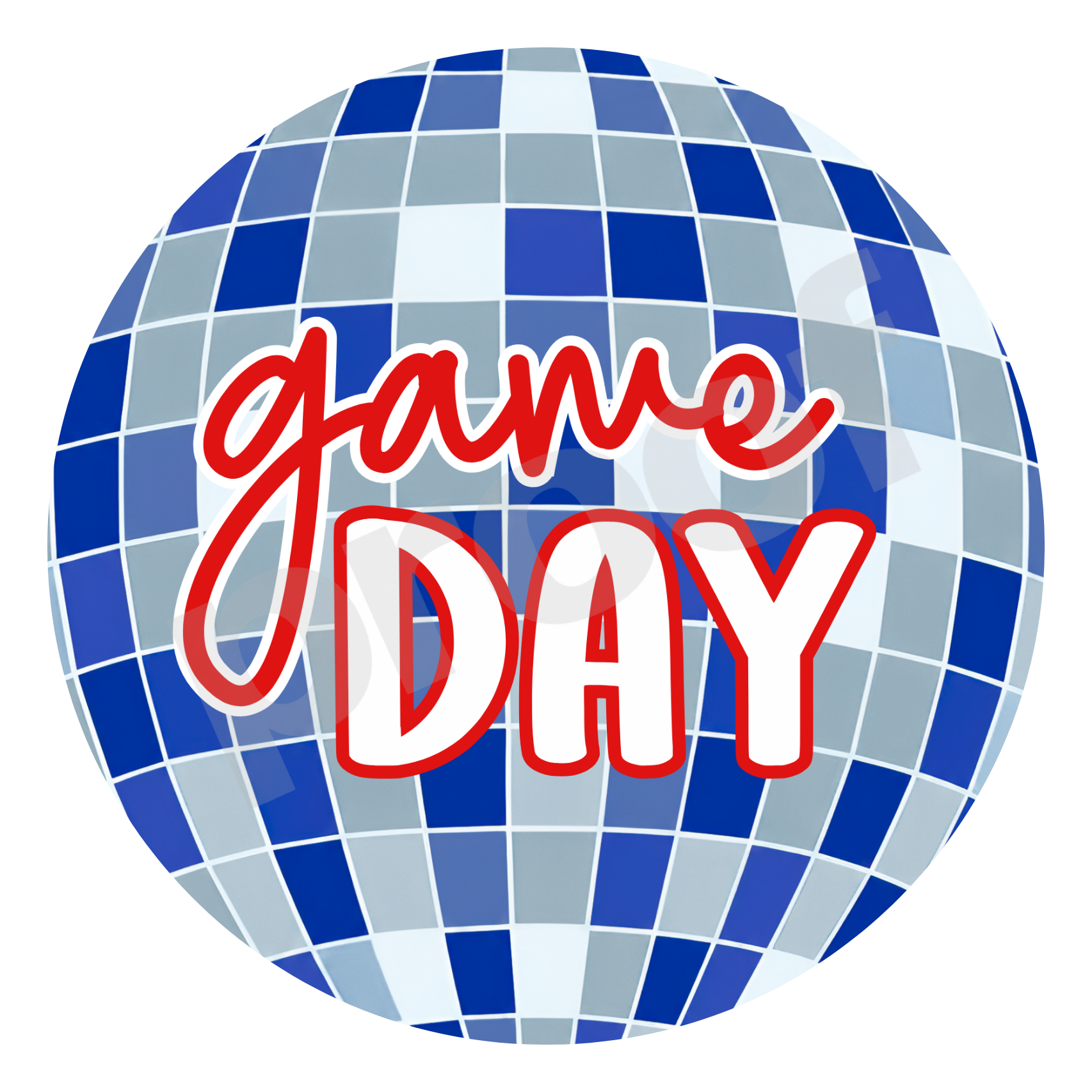 Licking Valley Panthers | Design 06 – Game Day Button