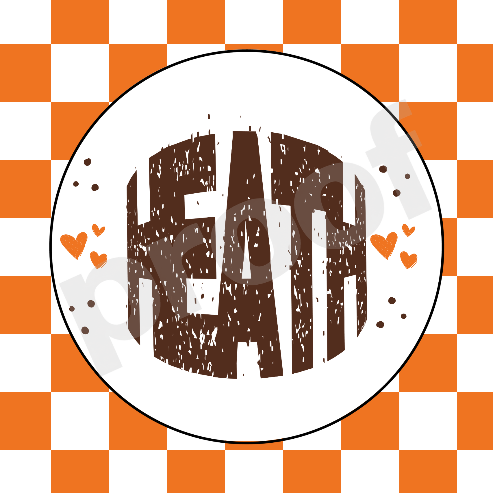 Heath Bulldogs | Design 14 – Game Day Button