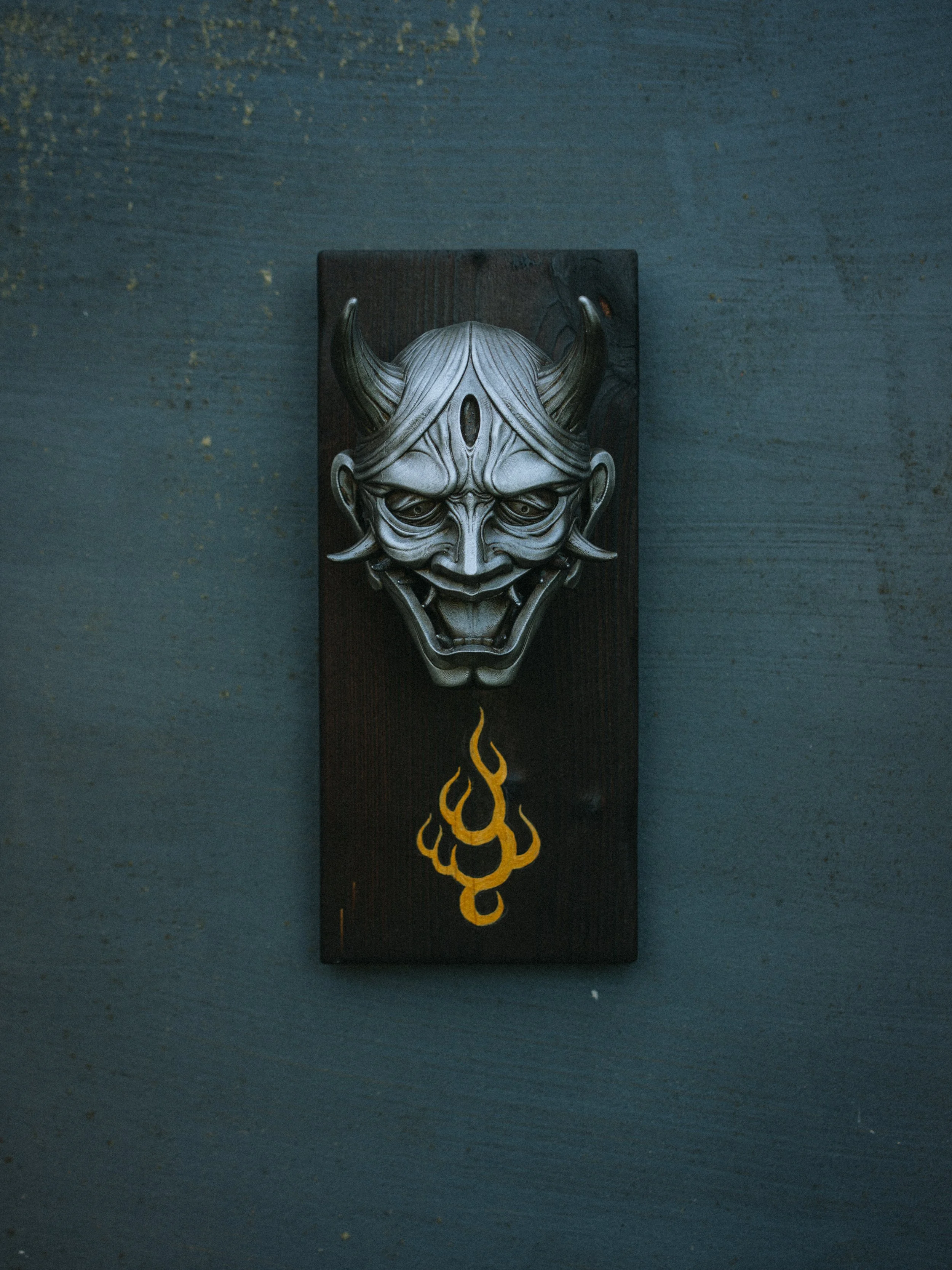Rust and Steel Hannya Mask
