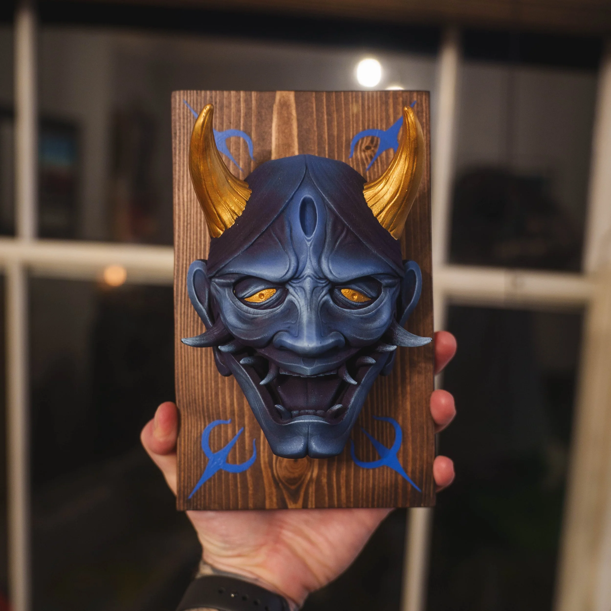 Ice and Gold Mask (large)