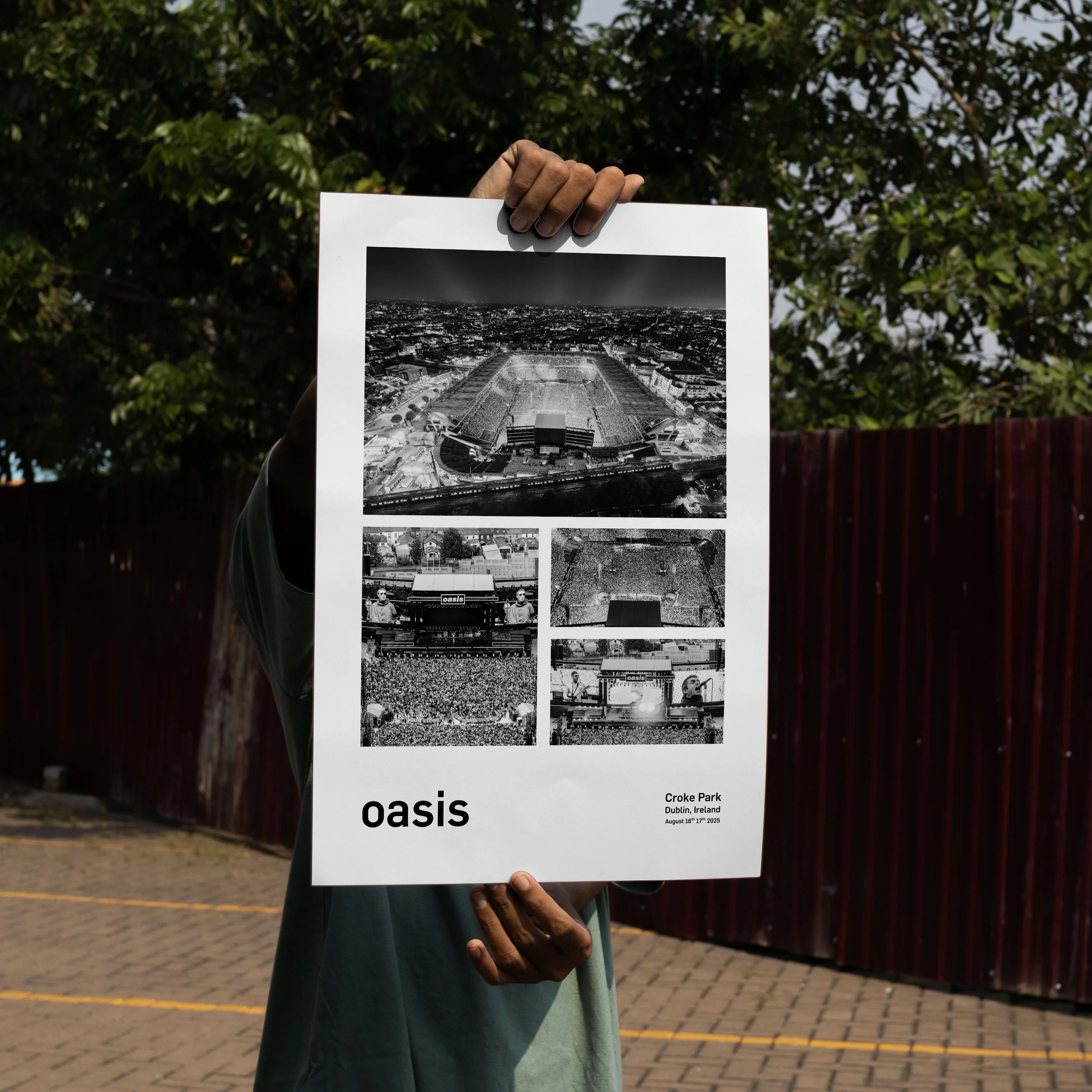 Oasis Montage - Croke Park - 2025 - Fine Art Print