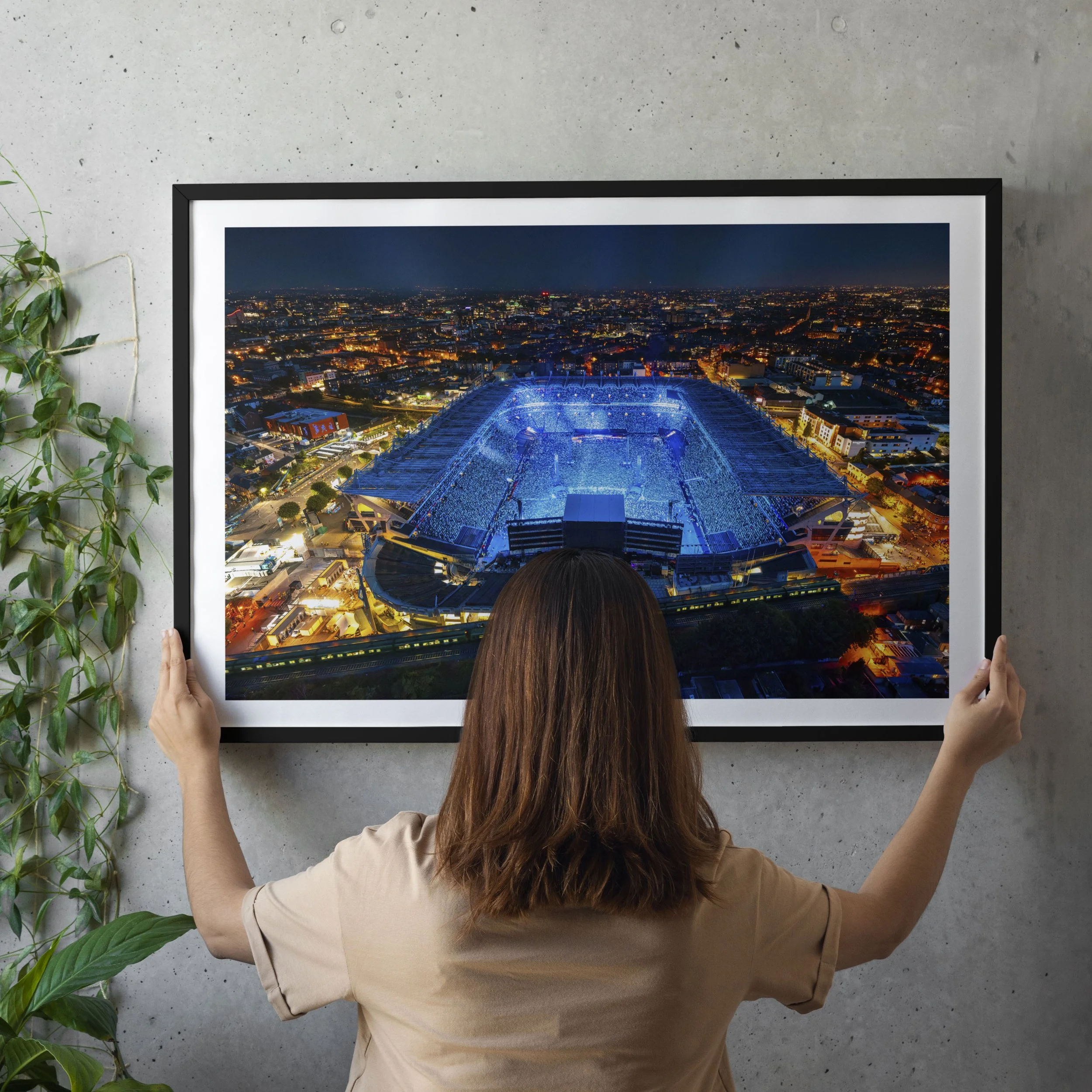 Oasis At Croke Park - 2025 - Framed Print
