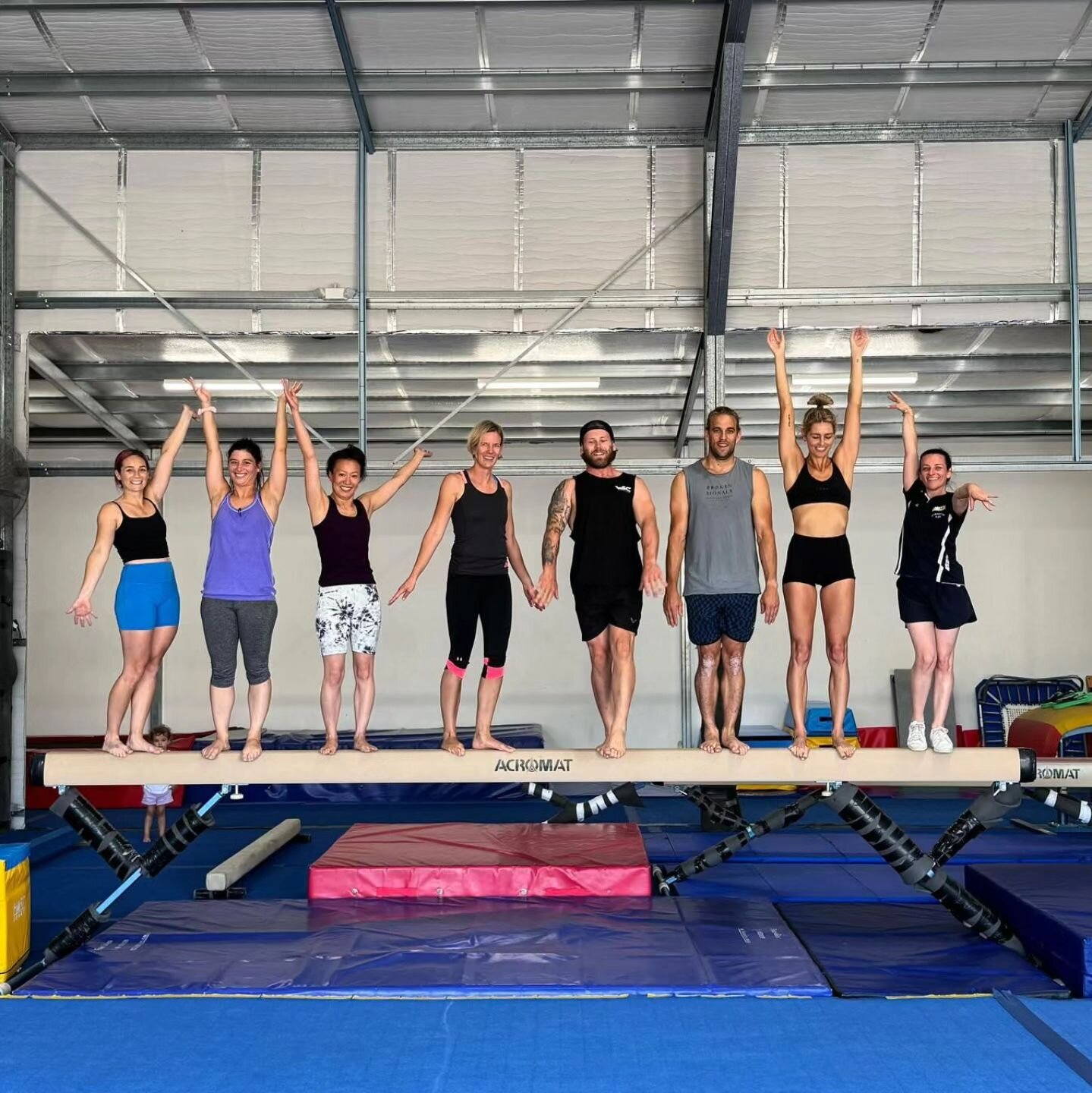 Gymnastics isn't just for kids!

Did you know we run an Adults Open class? Whether you're an ex gymnast or have always just wanted to give it a go, this is the class for you!

Come and join the fun!

Sunday, 7 April
10am - 11:30am
No experience neces
