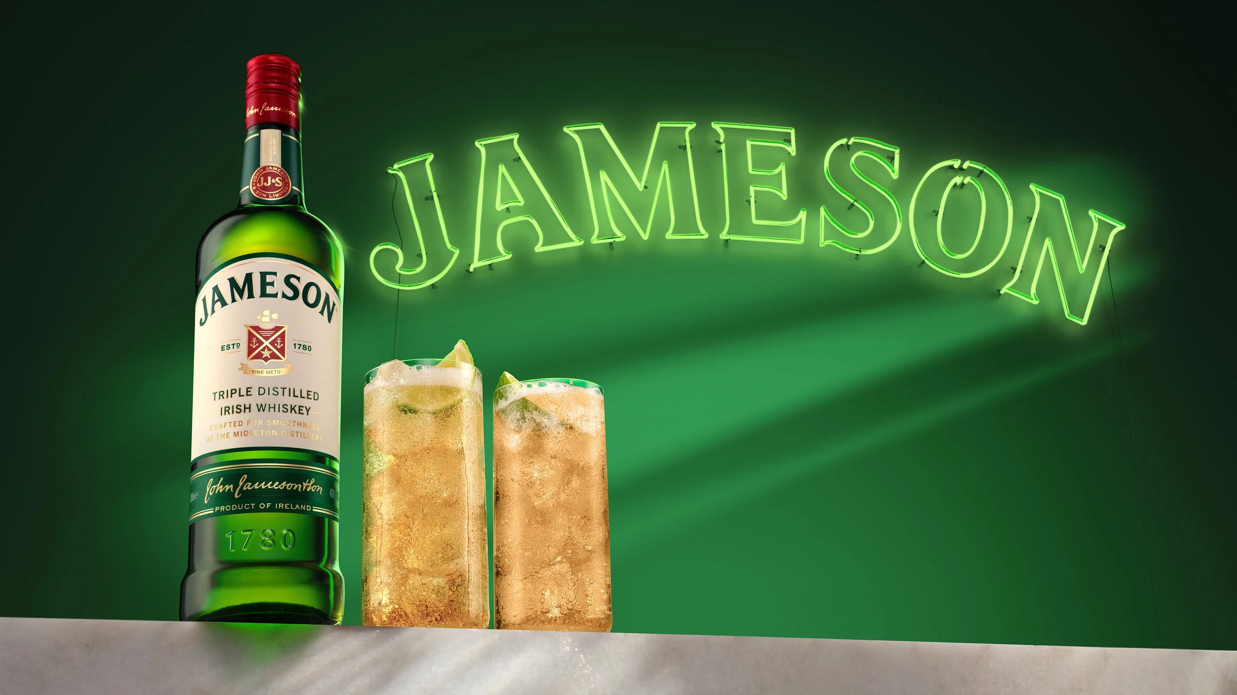 Jameson Repackaging Launch Shoot