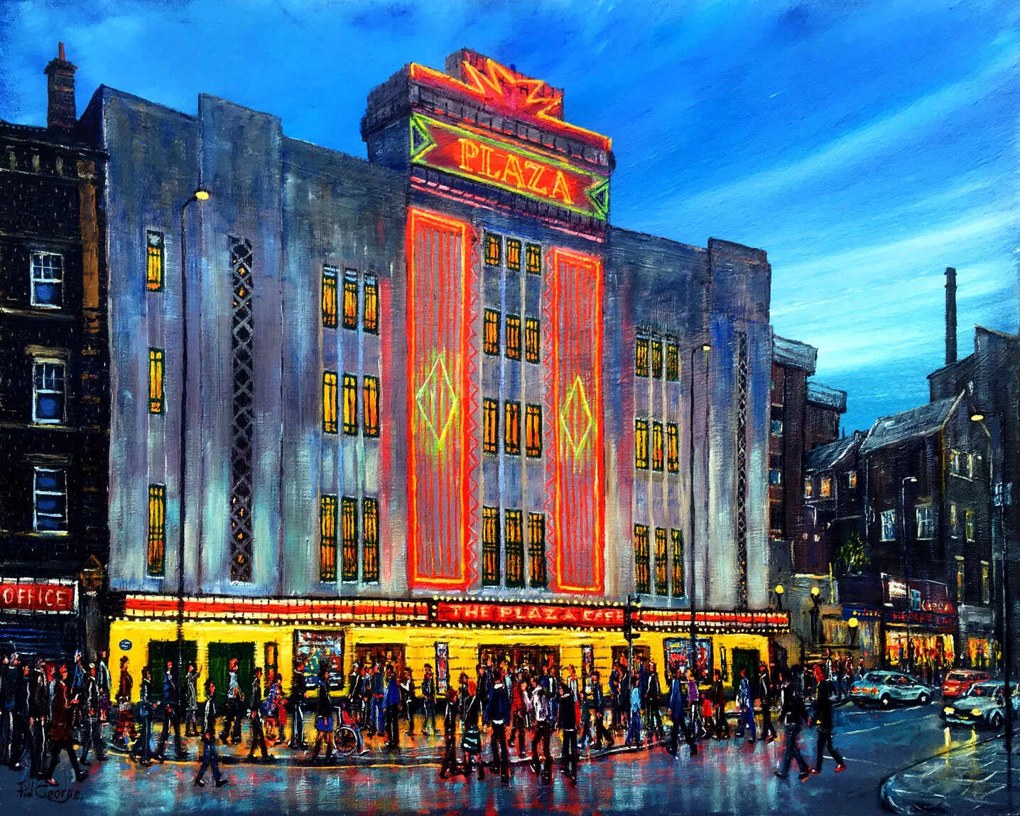 Stockport Plaza Neon