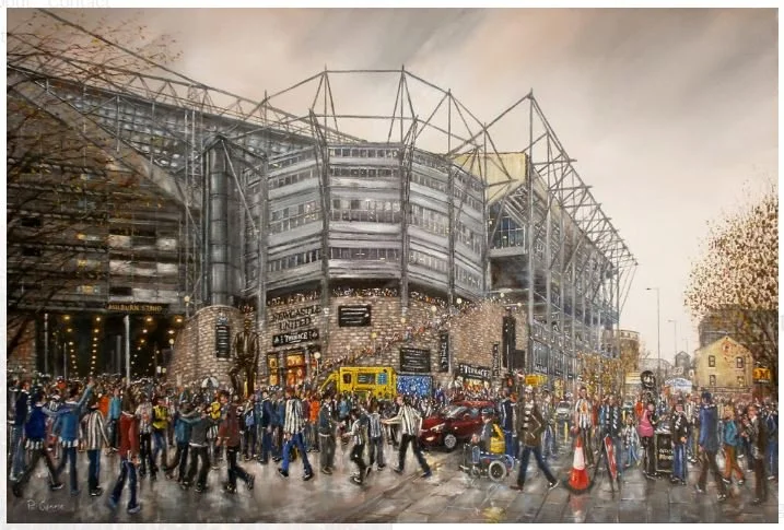 Sir Bobby Robson at St James Park