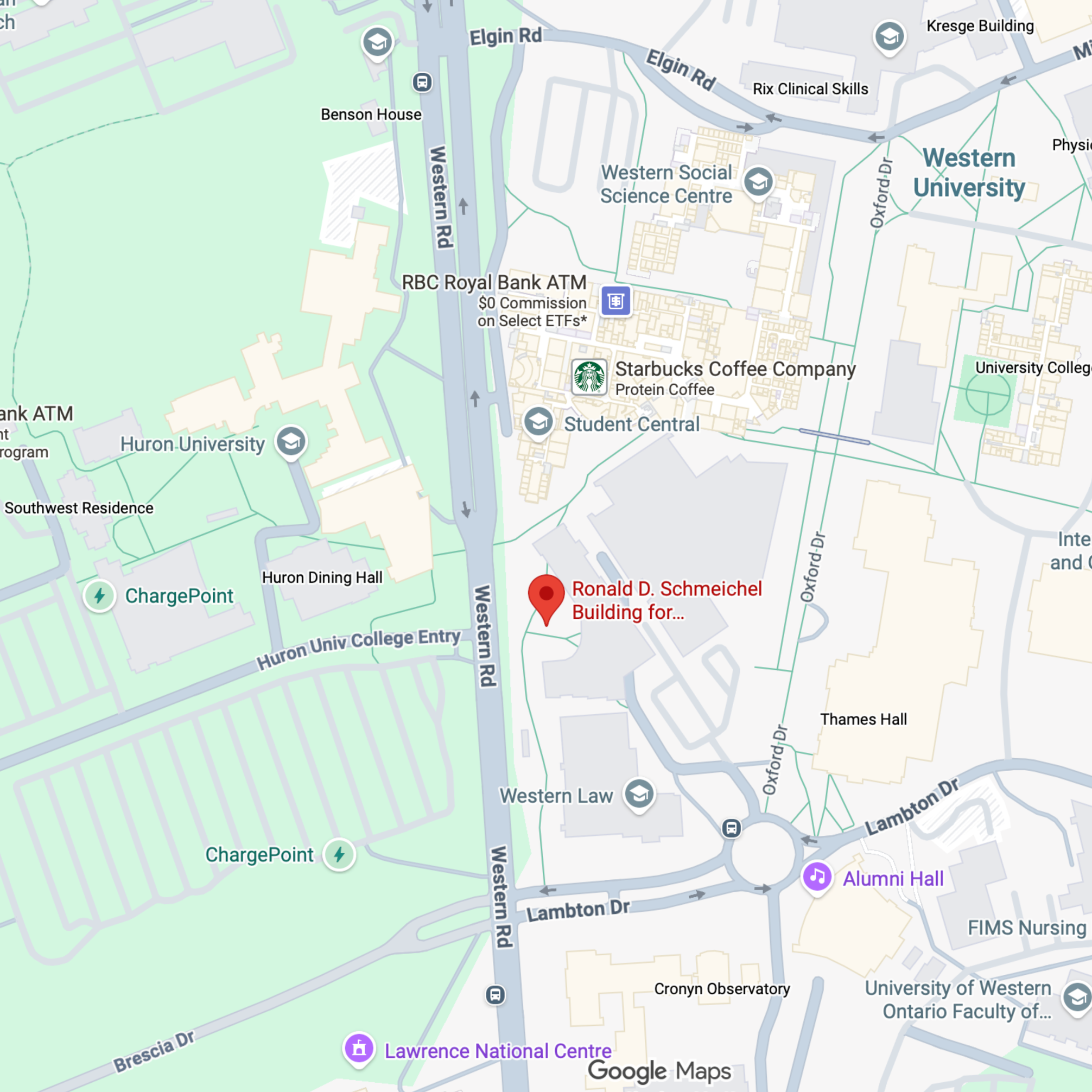 venue location on google maps