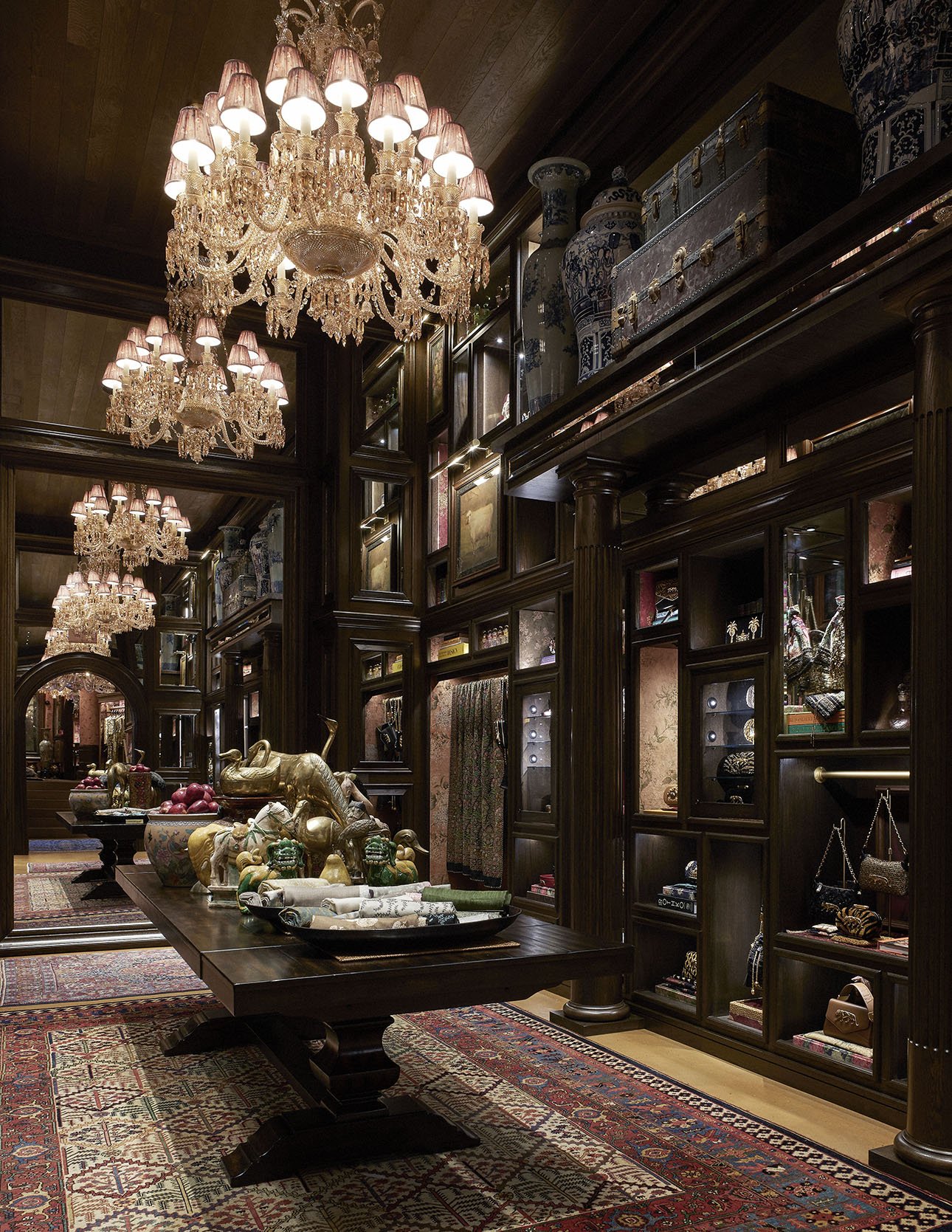 Sabyasachi Mukherjee's New York City Flagship Store by Luay Bahoora Architects