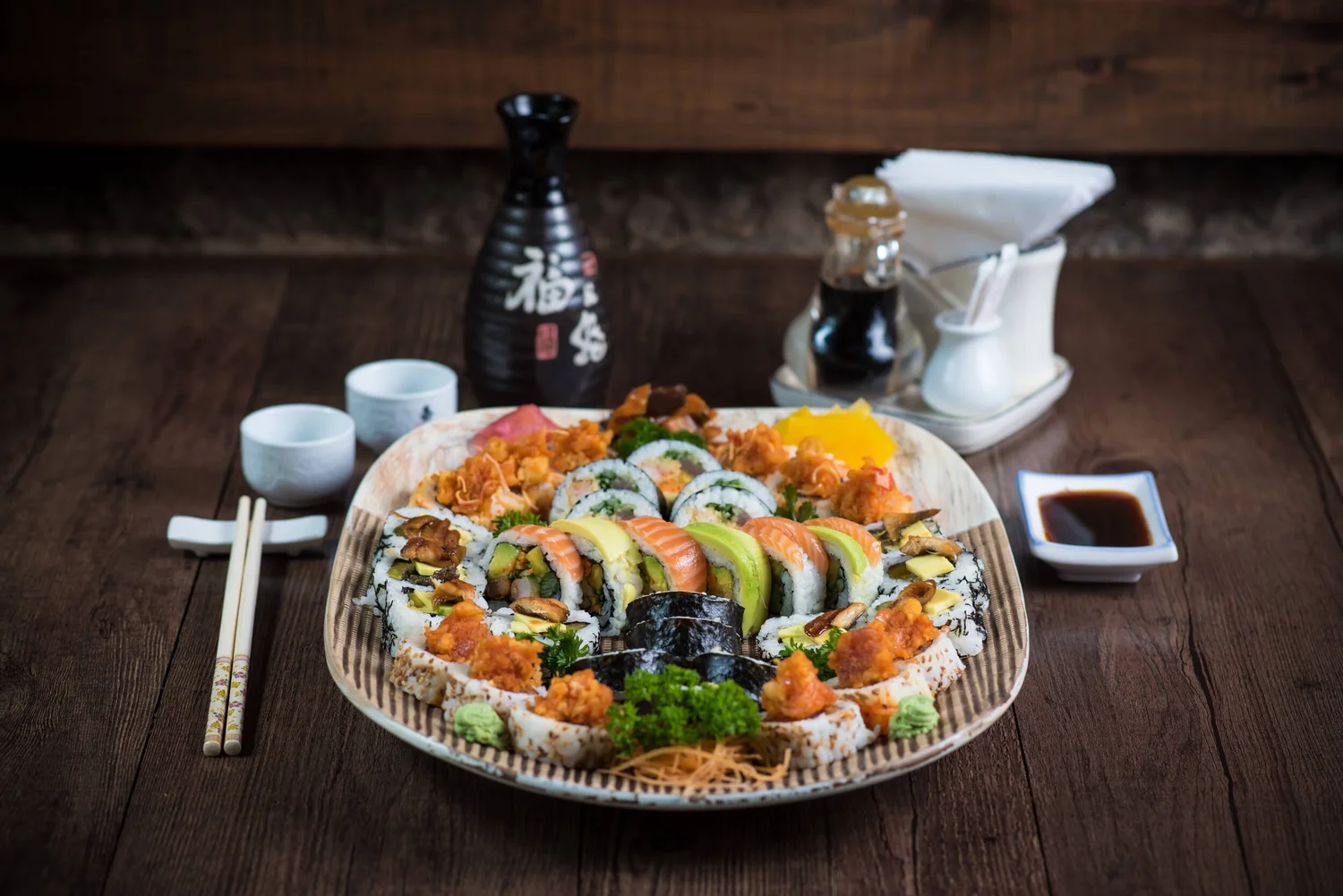 Tokyo Japanese Restaurant sushi platter