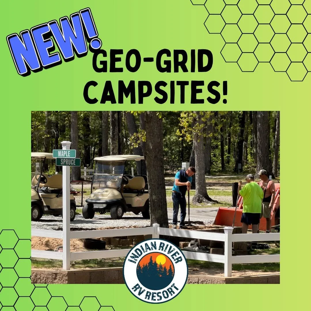 New Geo-Grid Campsites
