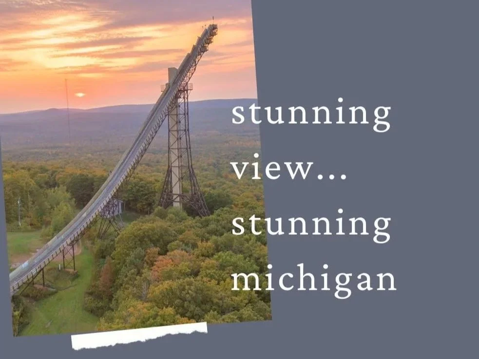 High on Copper Peak, the World's Largest Artificial Ski Jump