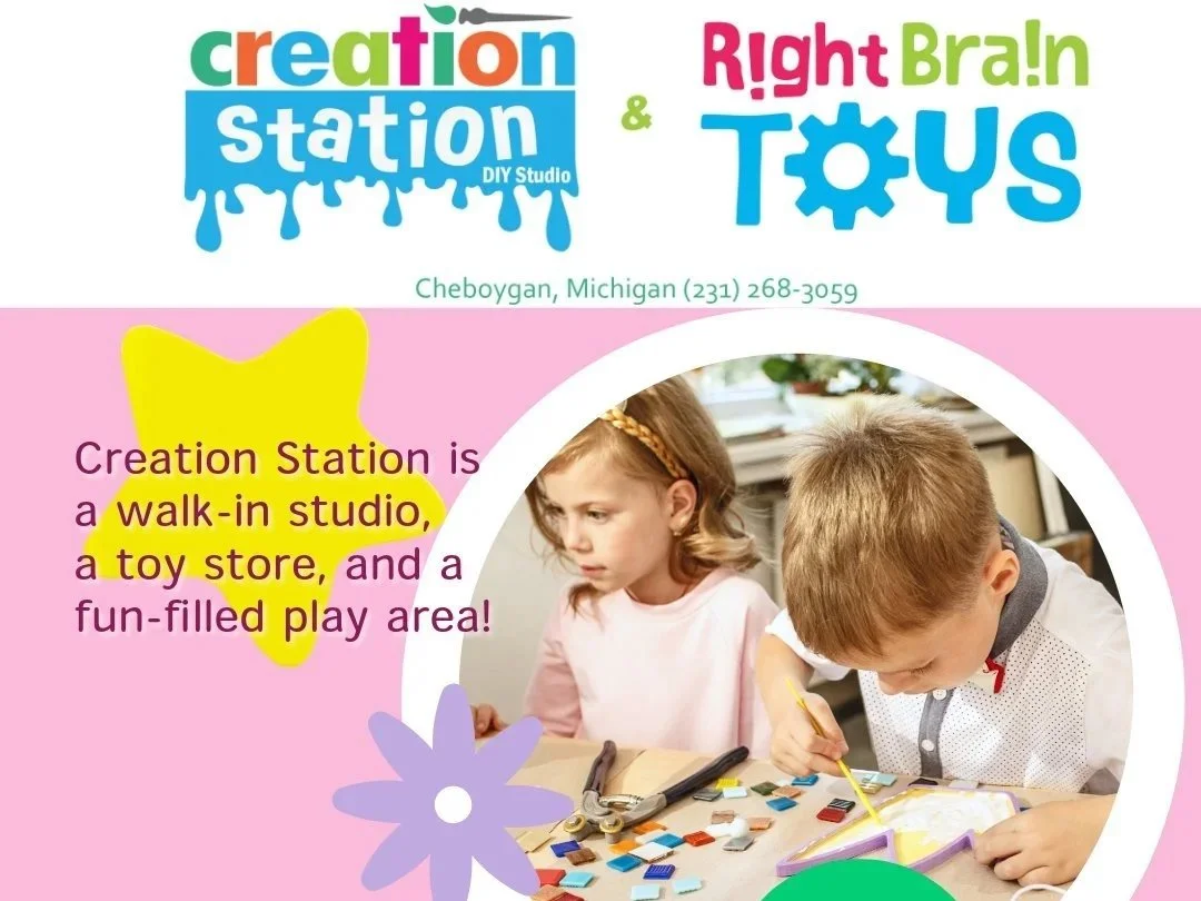 Kids have fun at Creation Station