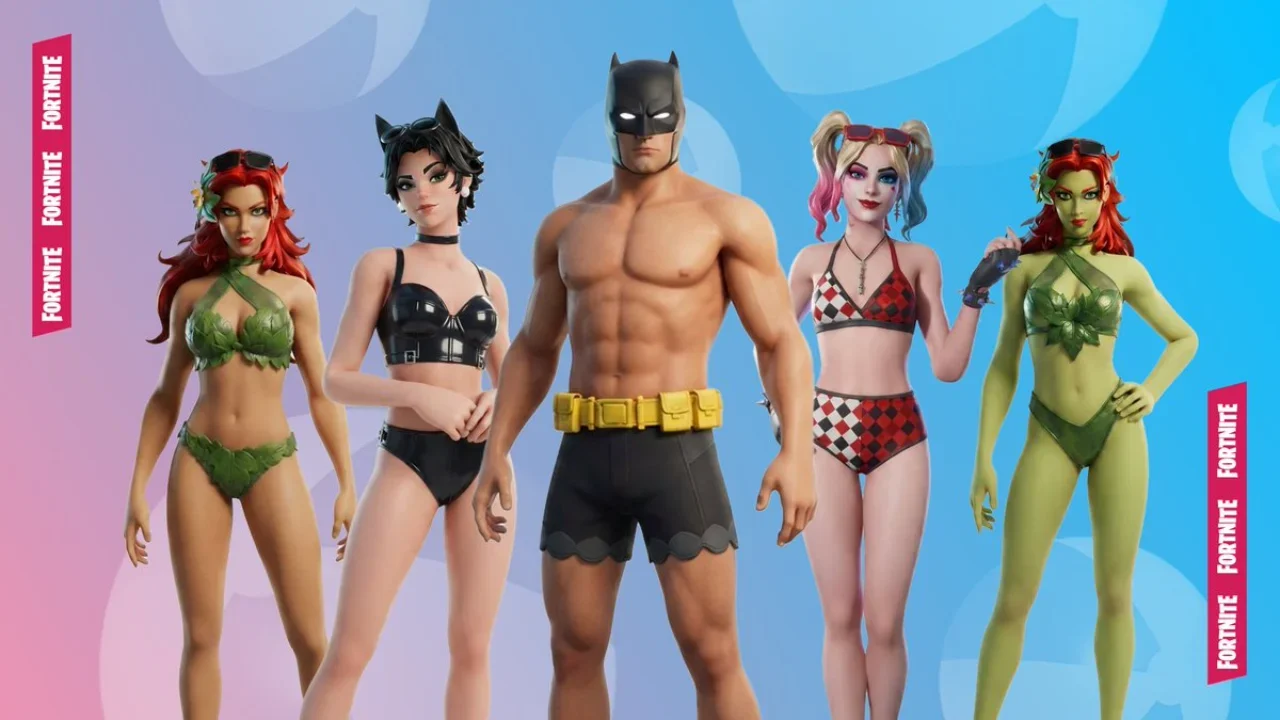 Fortnite DC Hot Bat Summer Update: Batman Hits the Beach