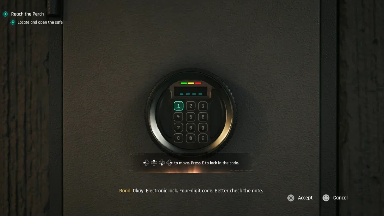 007 First Light Guide: All Safe and Door Codes