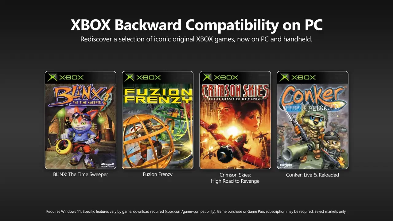 Xbox Backward Compatibility Lands on PC, Starting With Four Games You Forgot You Owned