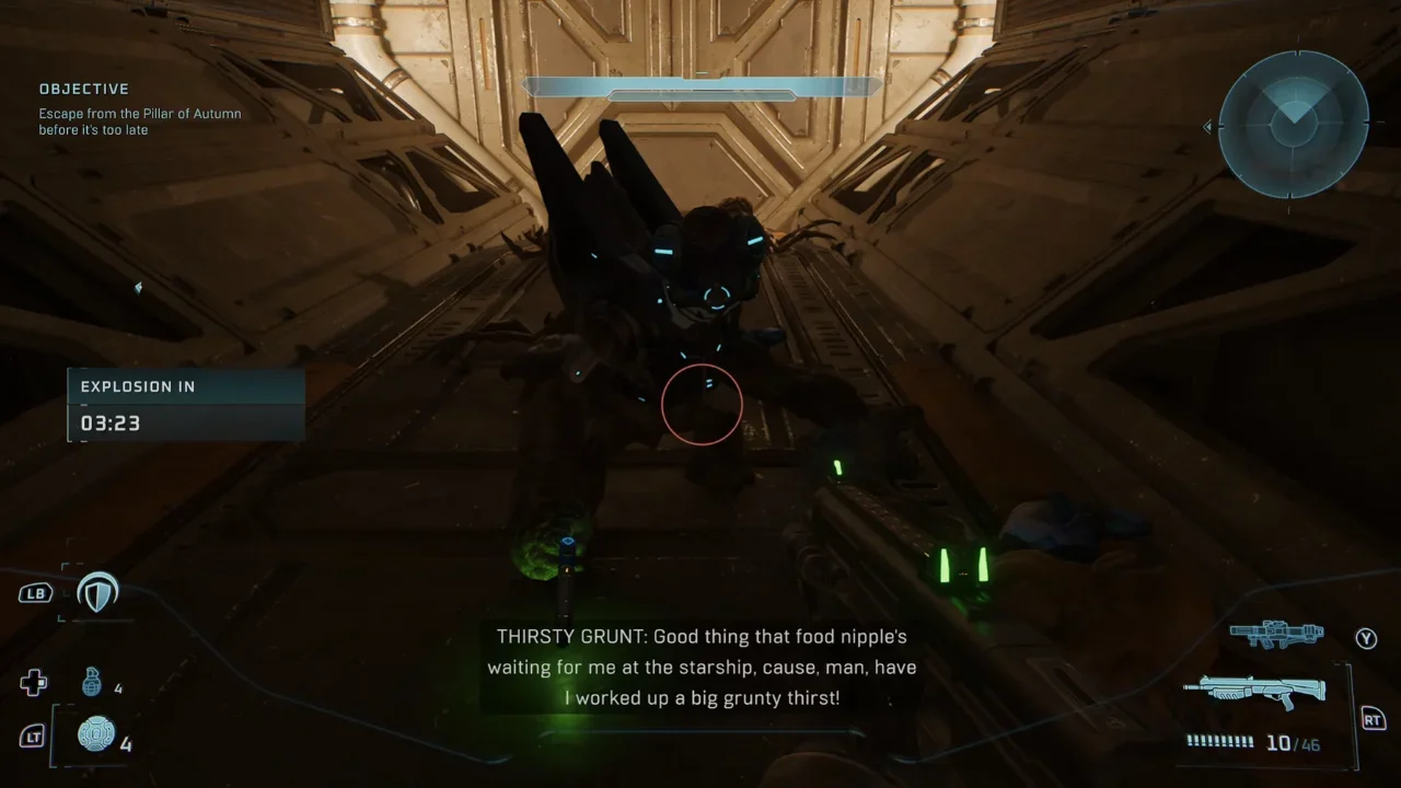 Halo Campaign Evolved: Where to Find the Thirsty Grunt for Food Critic