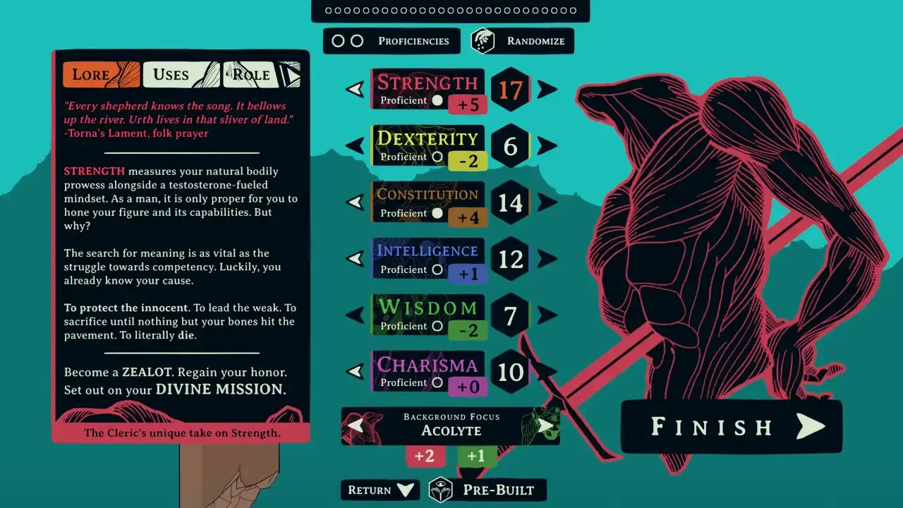 esoteric ebb stats screen