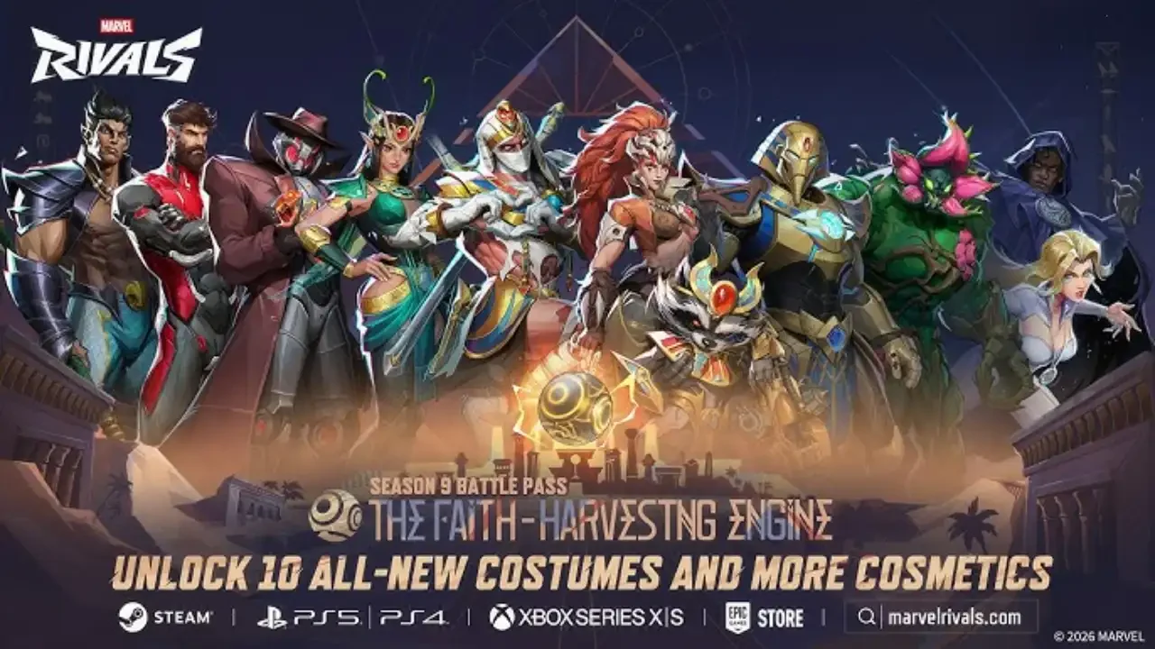 Marvel Rivals Season 9 Battle Pass: All Skins And Rewards Revealed
