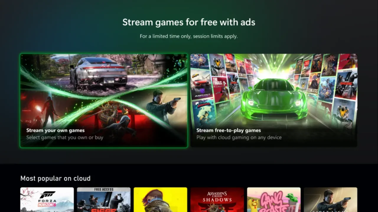 Xbox Wants to Let You Stream Your Games for Free, As Long As You Don't Mind an Ad Break