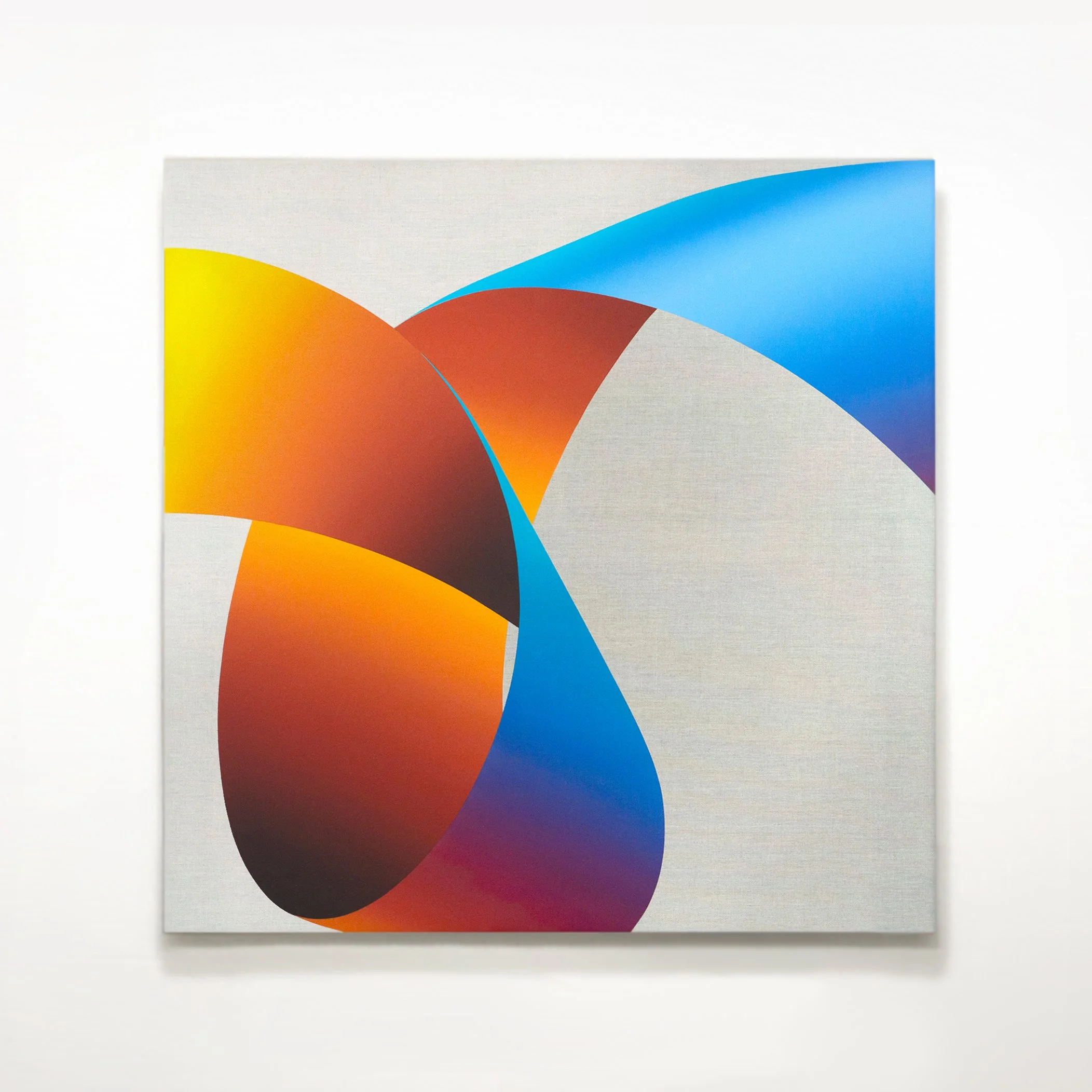 Ice-Albedo Loop, oil on linen, 48 x 48 in.