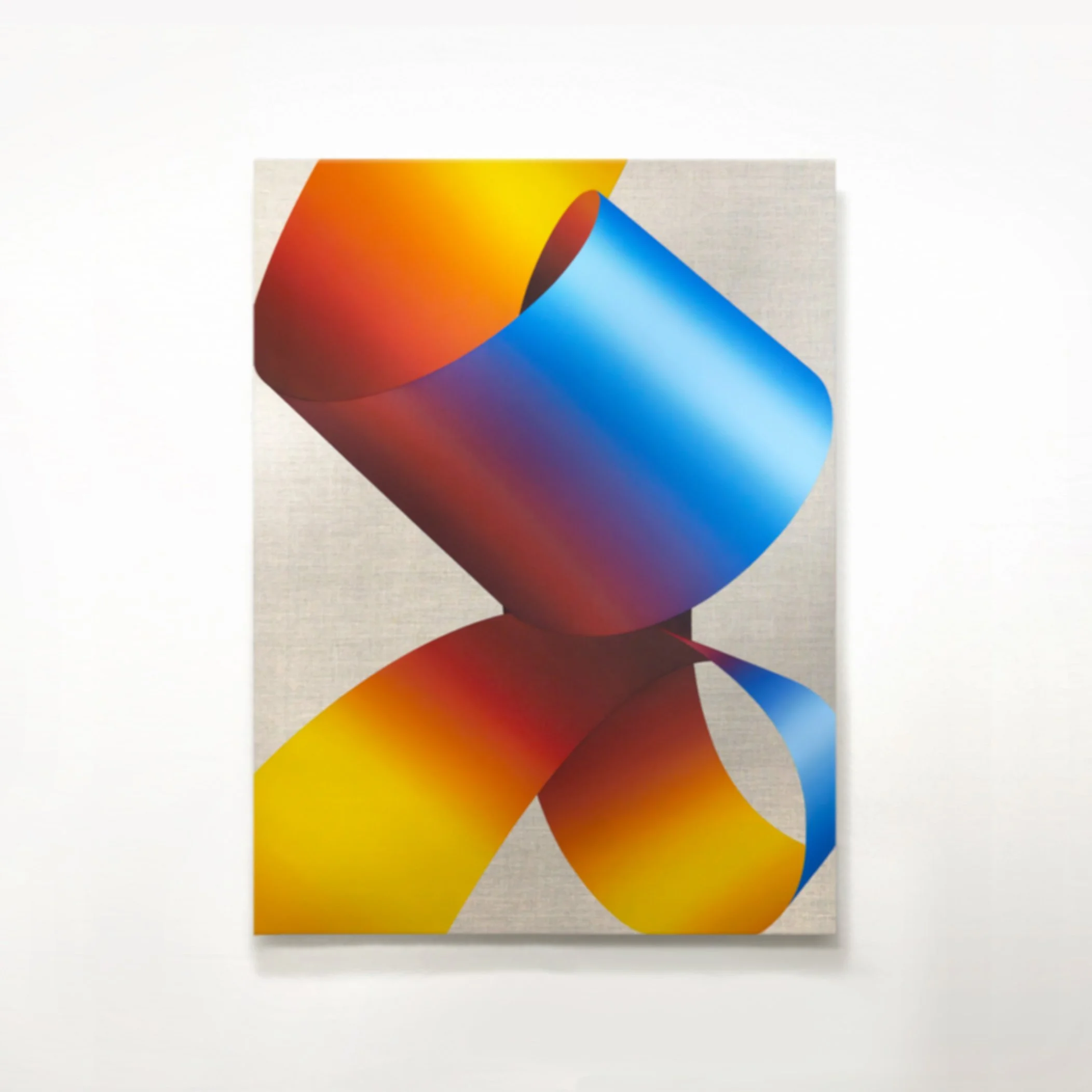 Flooding, oil on linen, 48 x 36 in.