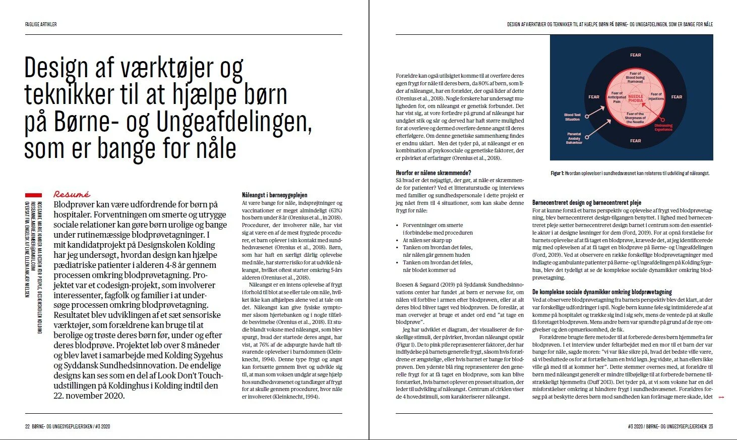 Article for Børne- og Ungesygeplejersken You can download the article (p.22-25) here.  If you would like me to send you a version of the article in English please send me a message, you can find how on the contact page.