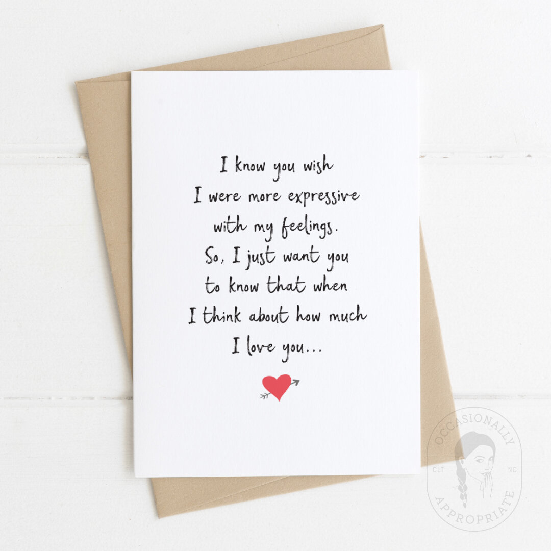 Cry like a Little Bitch Card