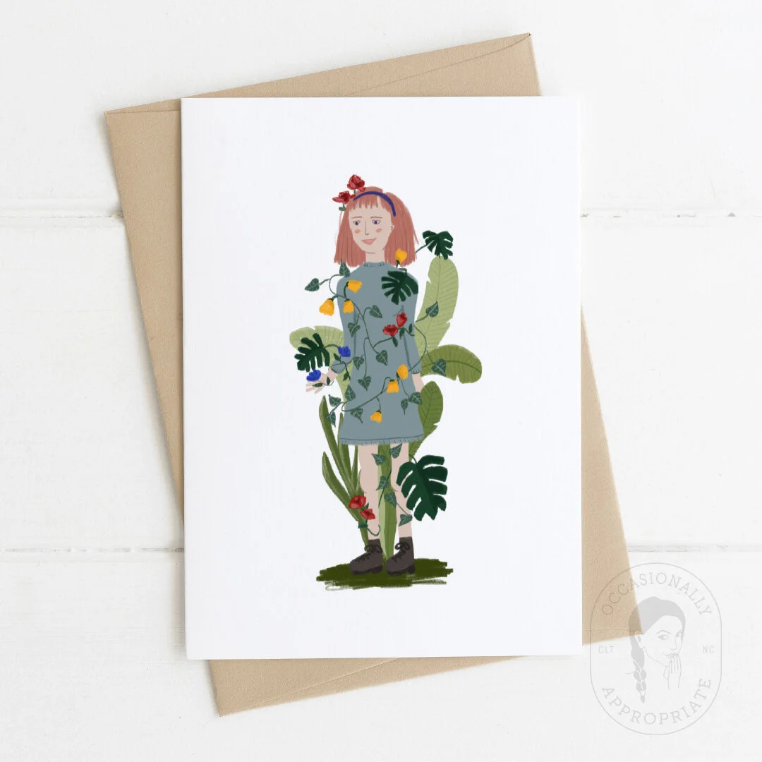 Growing on Me Card