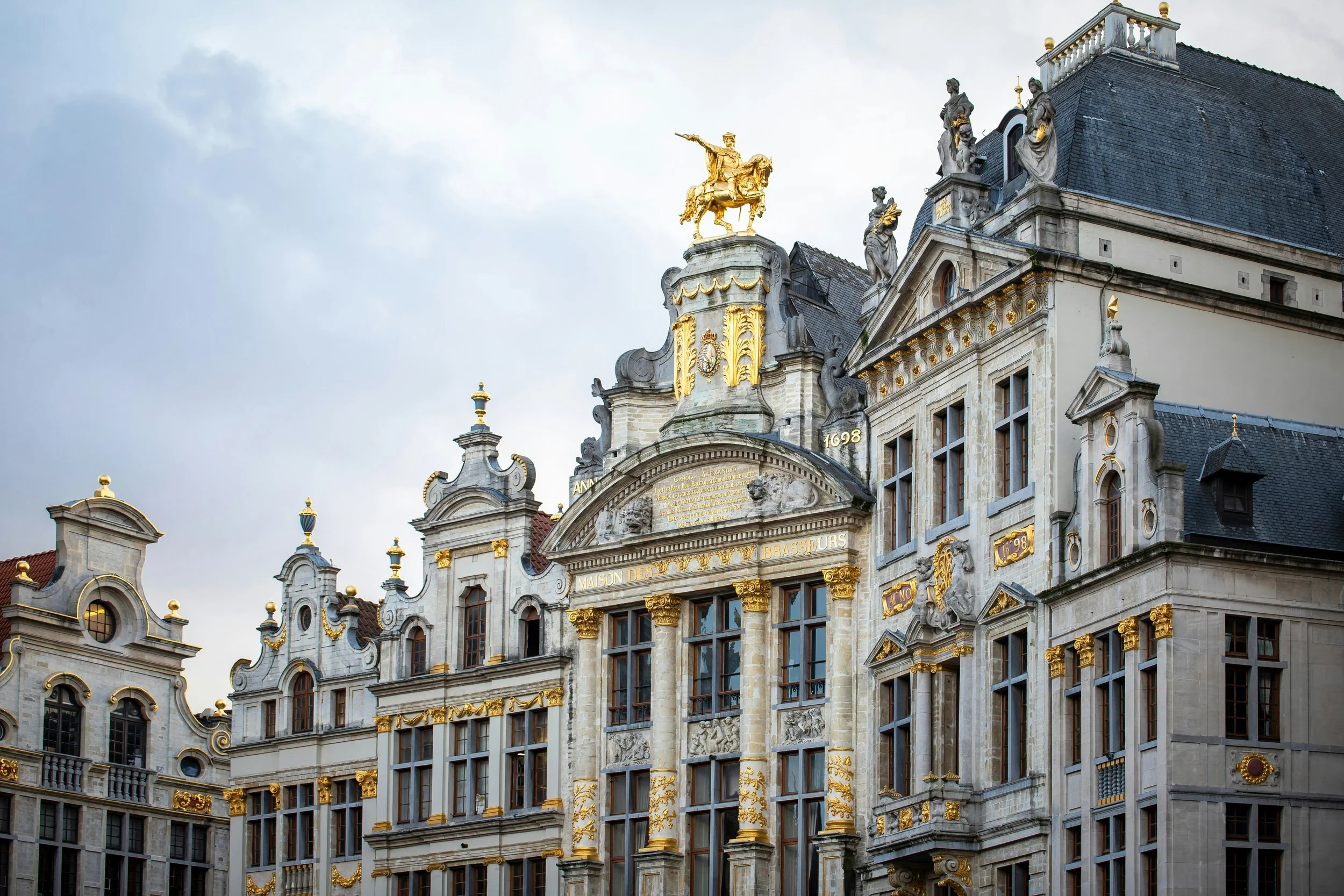 Mittagessen in Brüssel