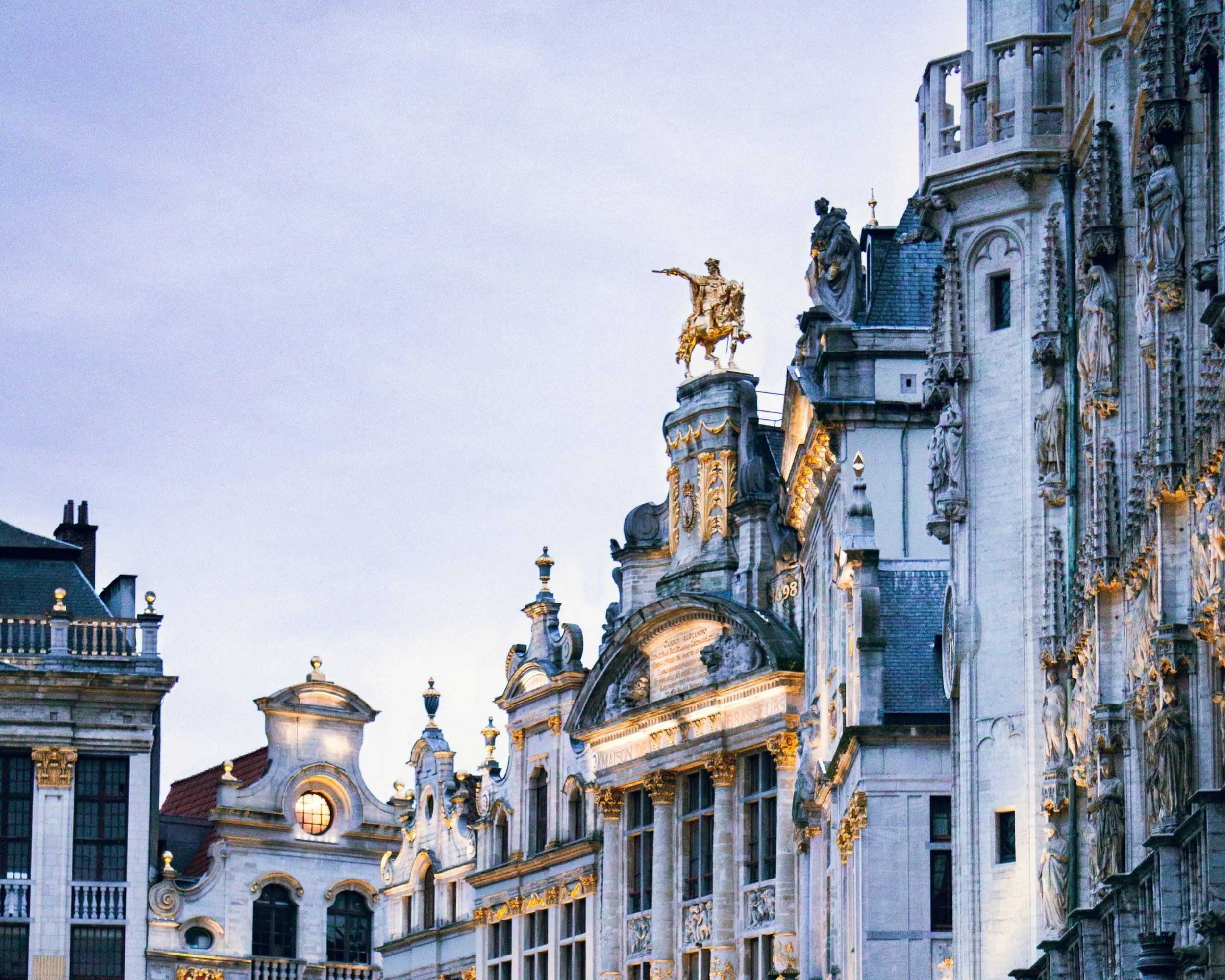 Mittagessen in Brüssel