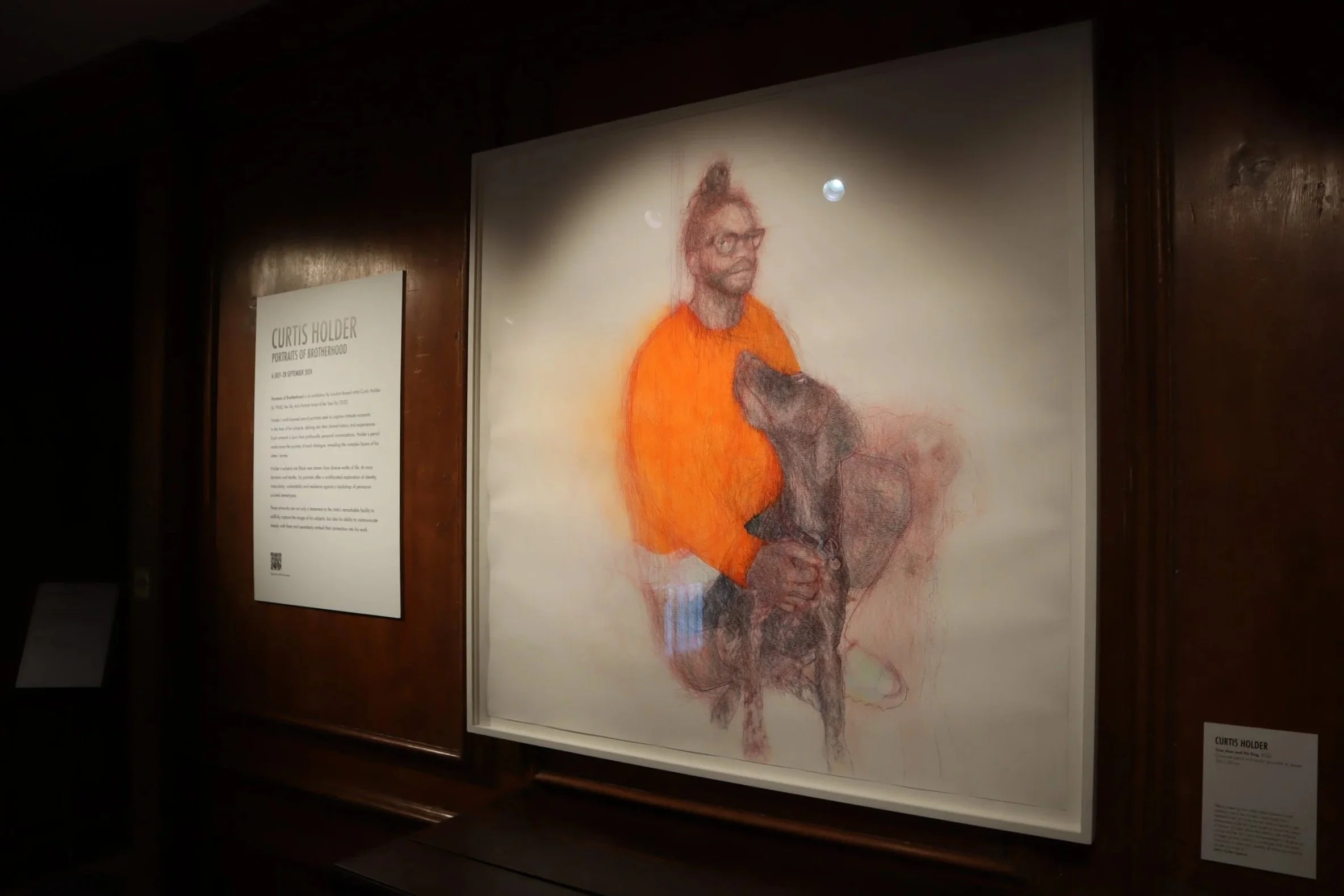 Portraits of Brotherhood (Solo), Guildford House Gallery, UK, 2024