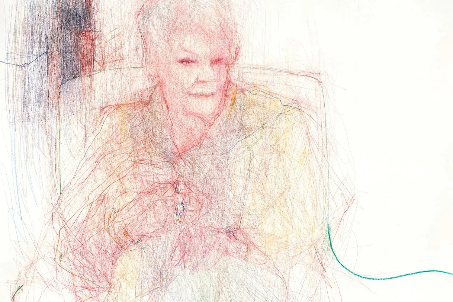 Curtis Holder exhibits portrait of Dame Judi Dench at Society of Graphic Fine Art 105th Annual Exhibition